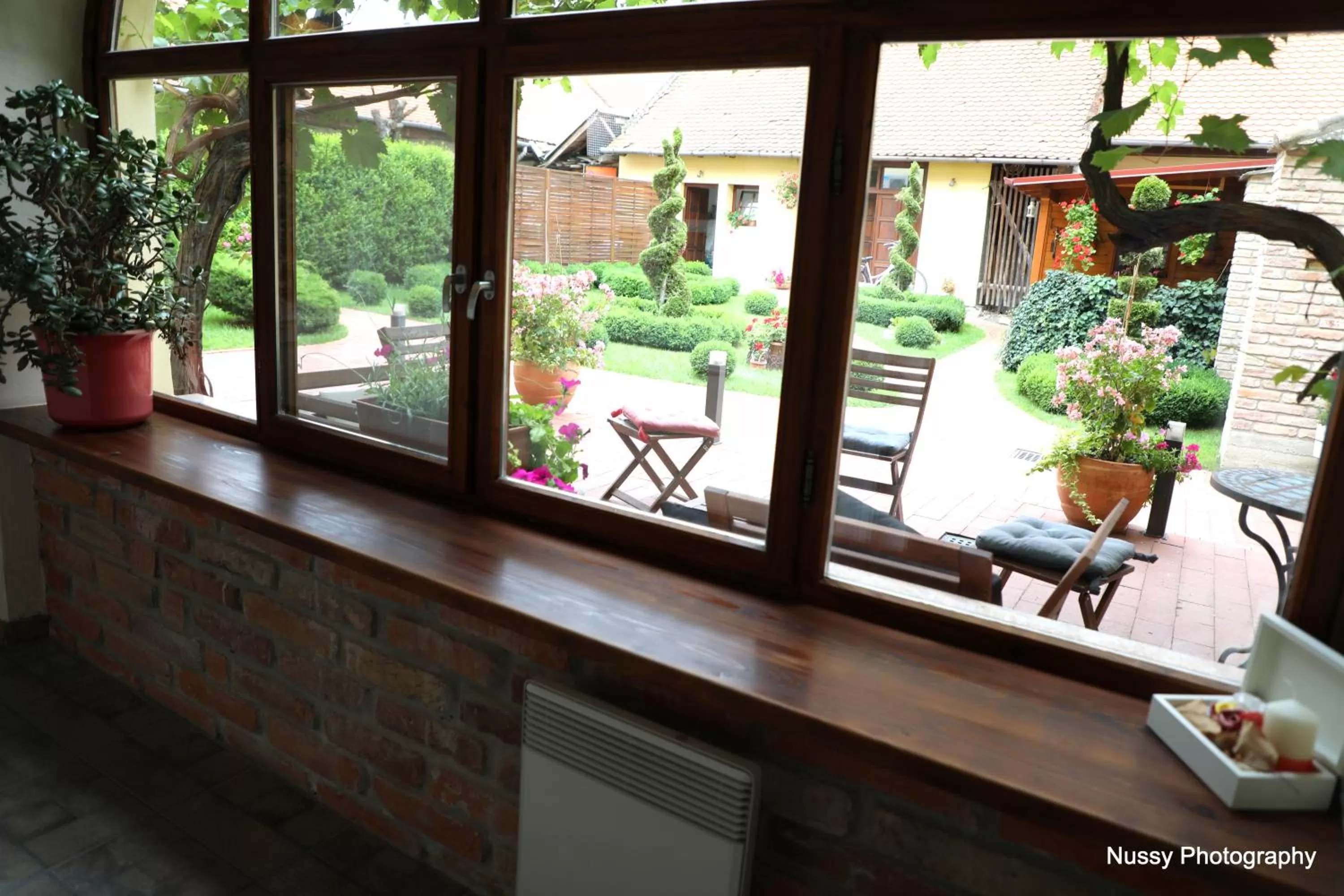 Garden view in Maksimilian Osijek