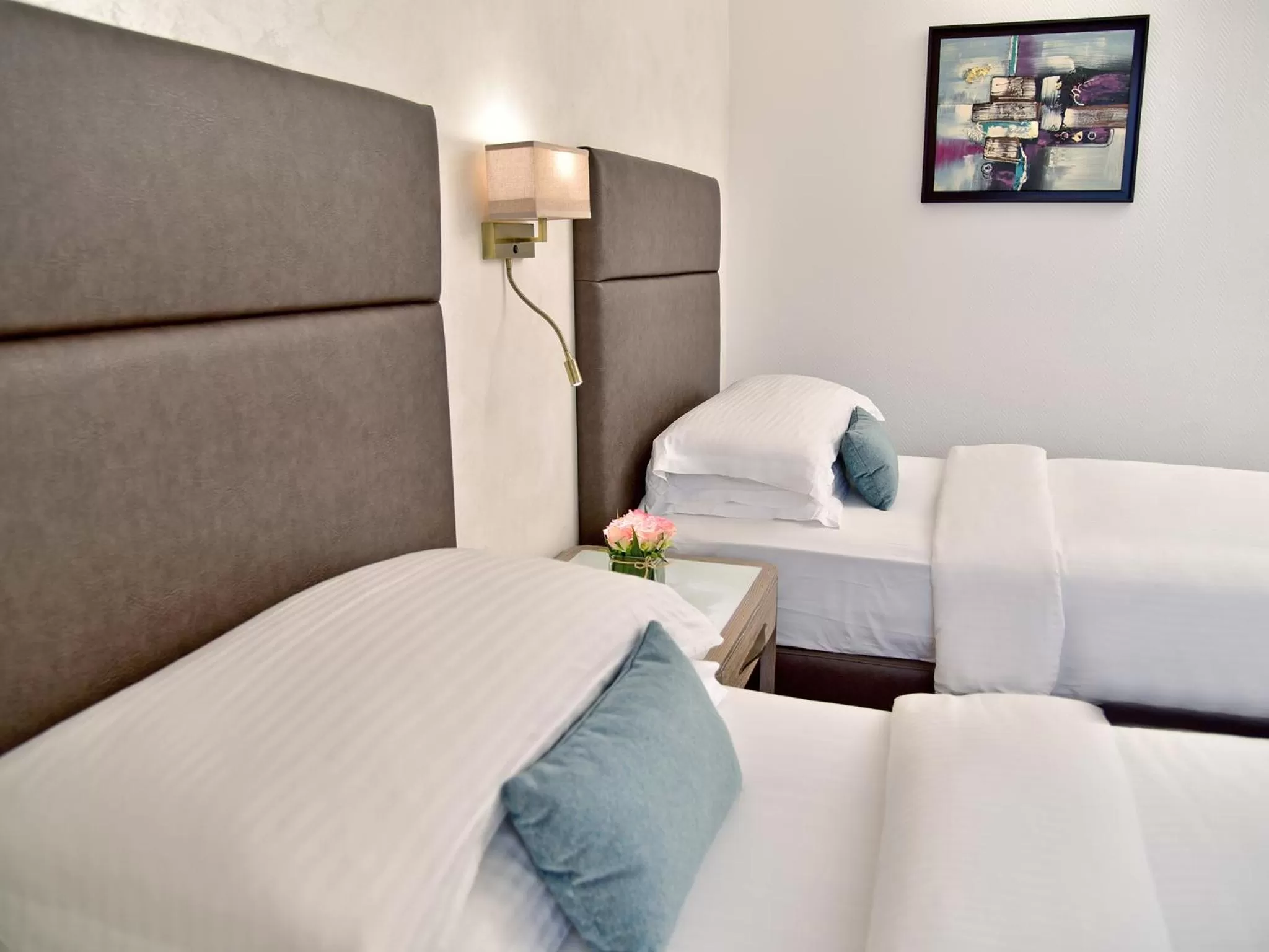 Bed in Gefinor Rotana – Beirut