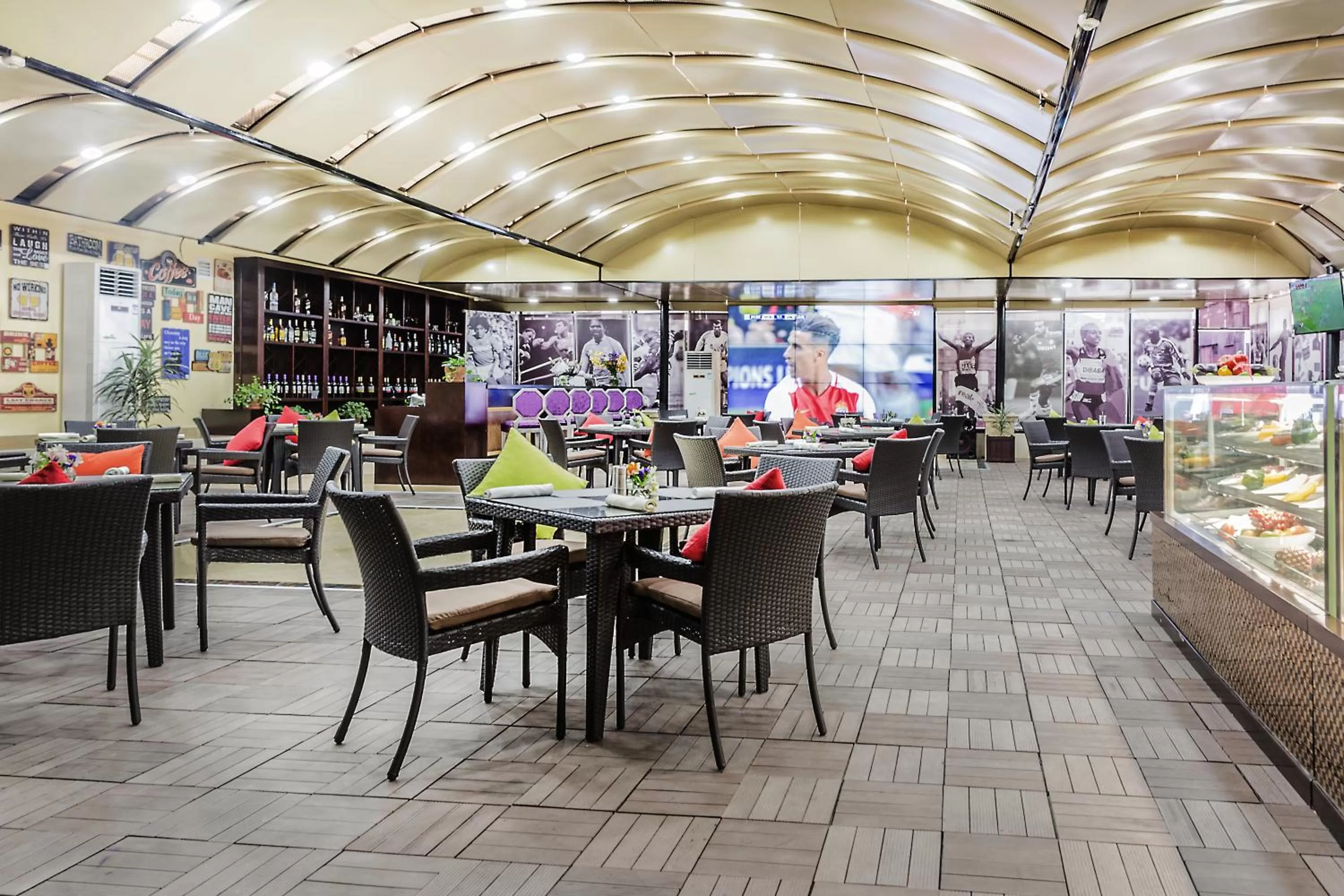 Restaurant/places to eat in Golden Tulip Addis Ababa