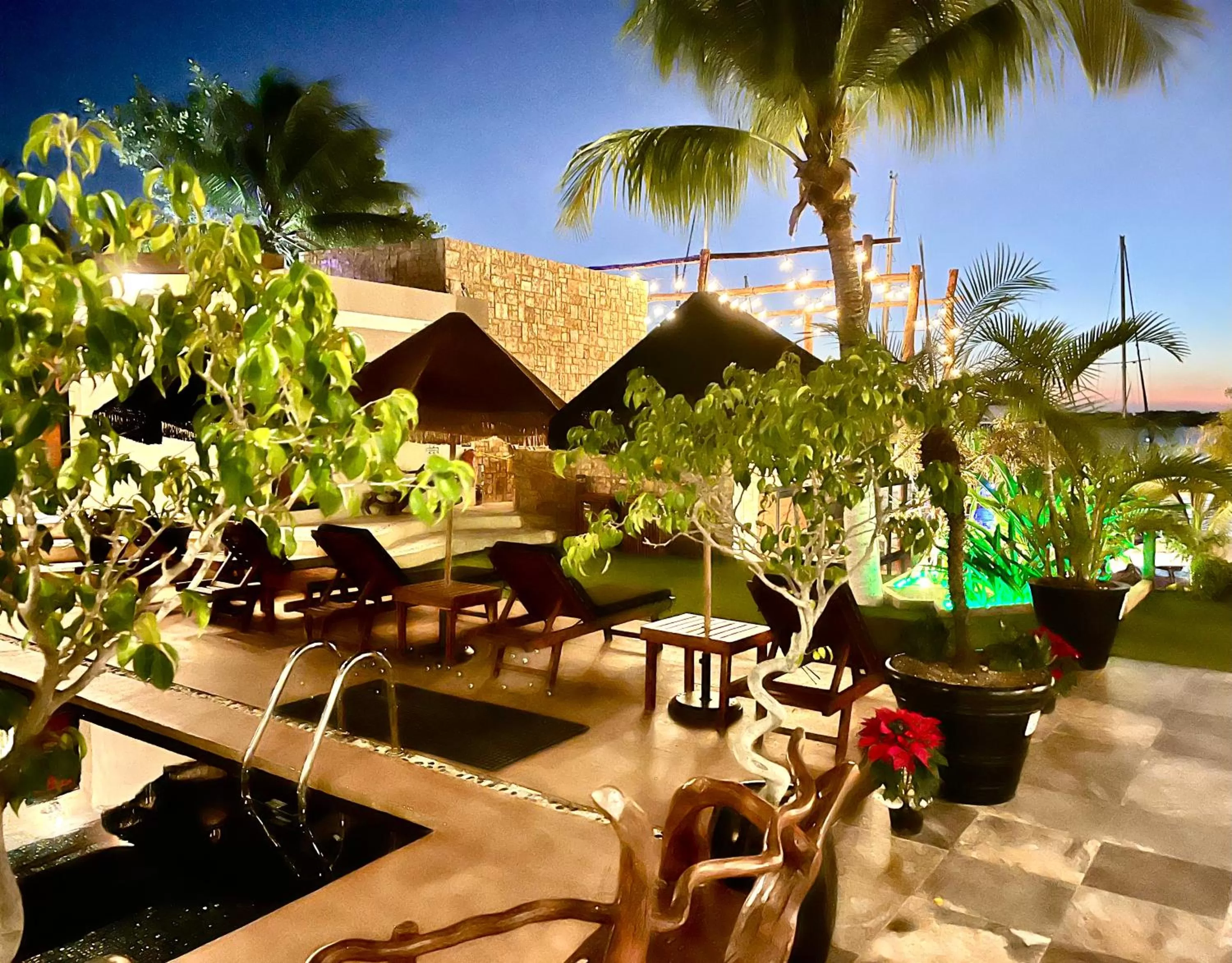 Garden view in Bahia Tolok