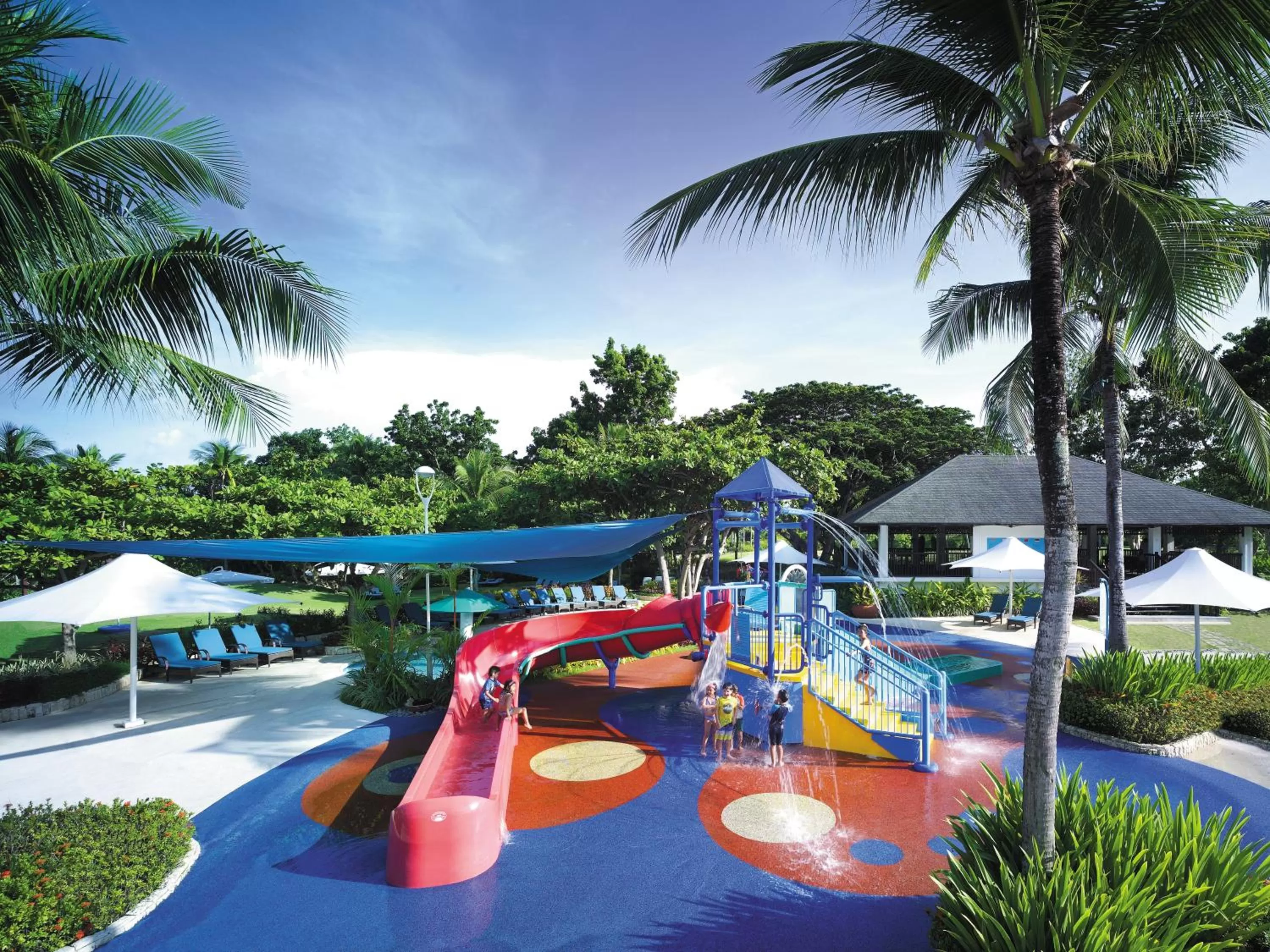 Children play ground in Shangri-La Mactan, Cebu