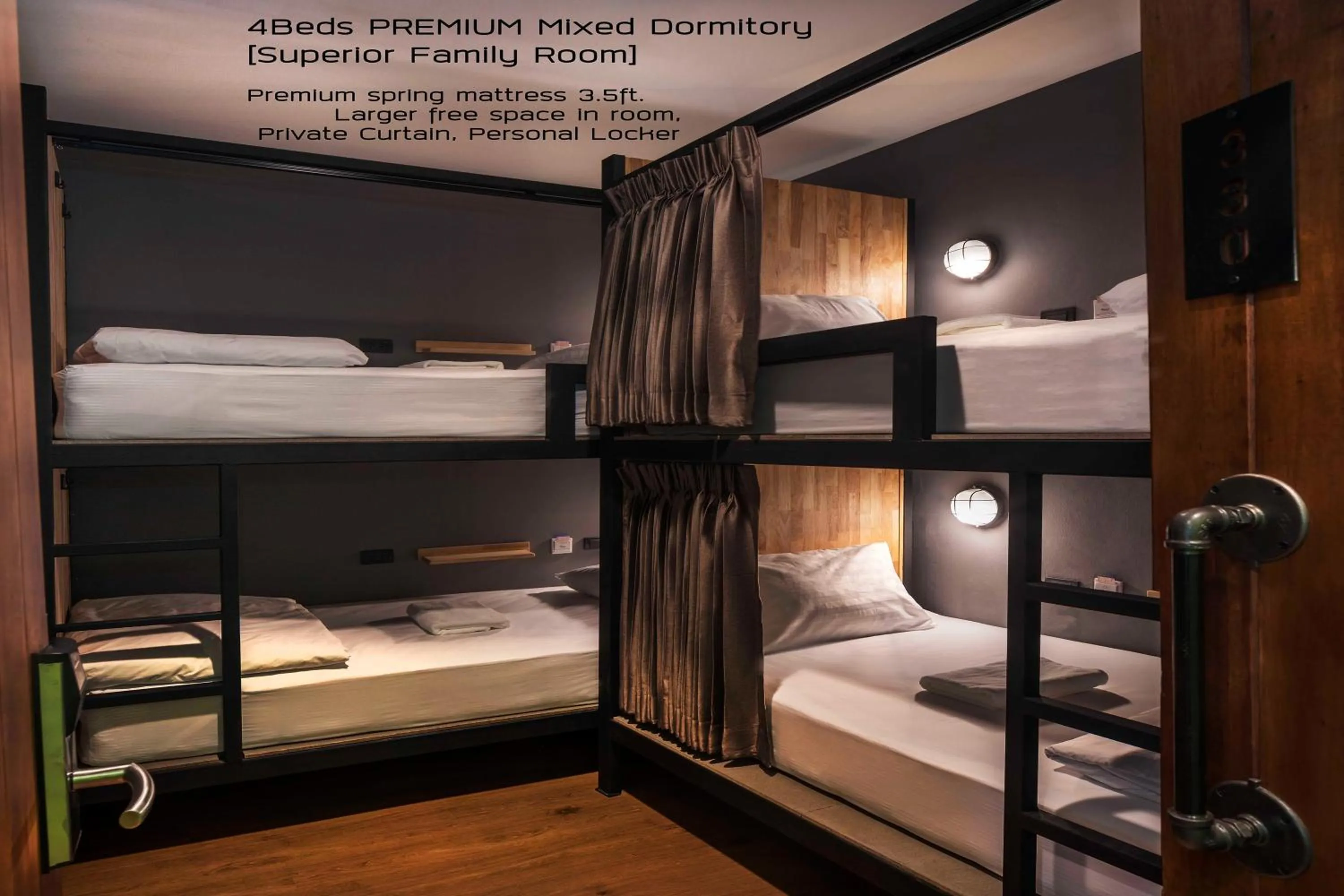 Bed in Timber Hostel