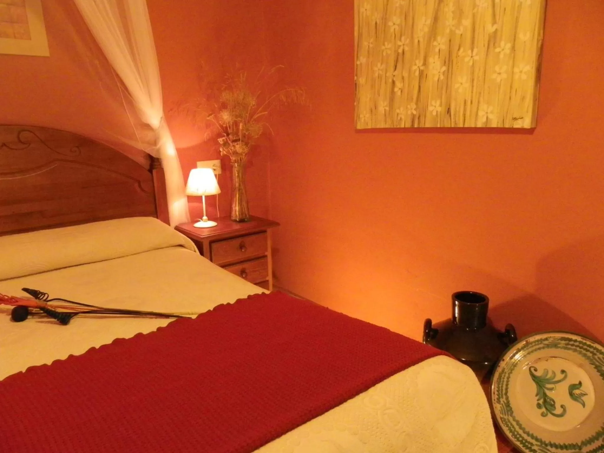 Decorative detail, Bed in Hotel Apartamento Rural Finca La Media Legua