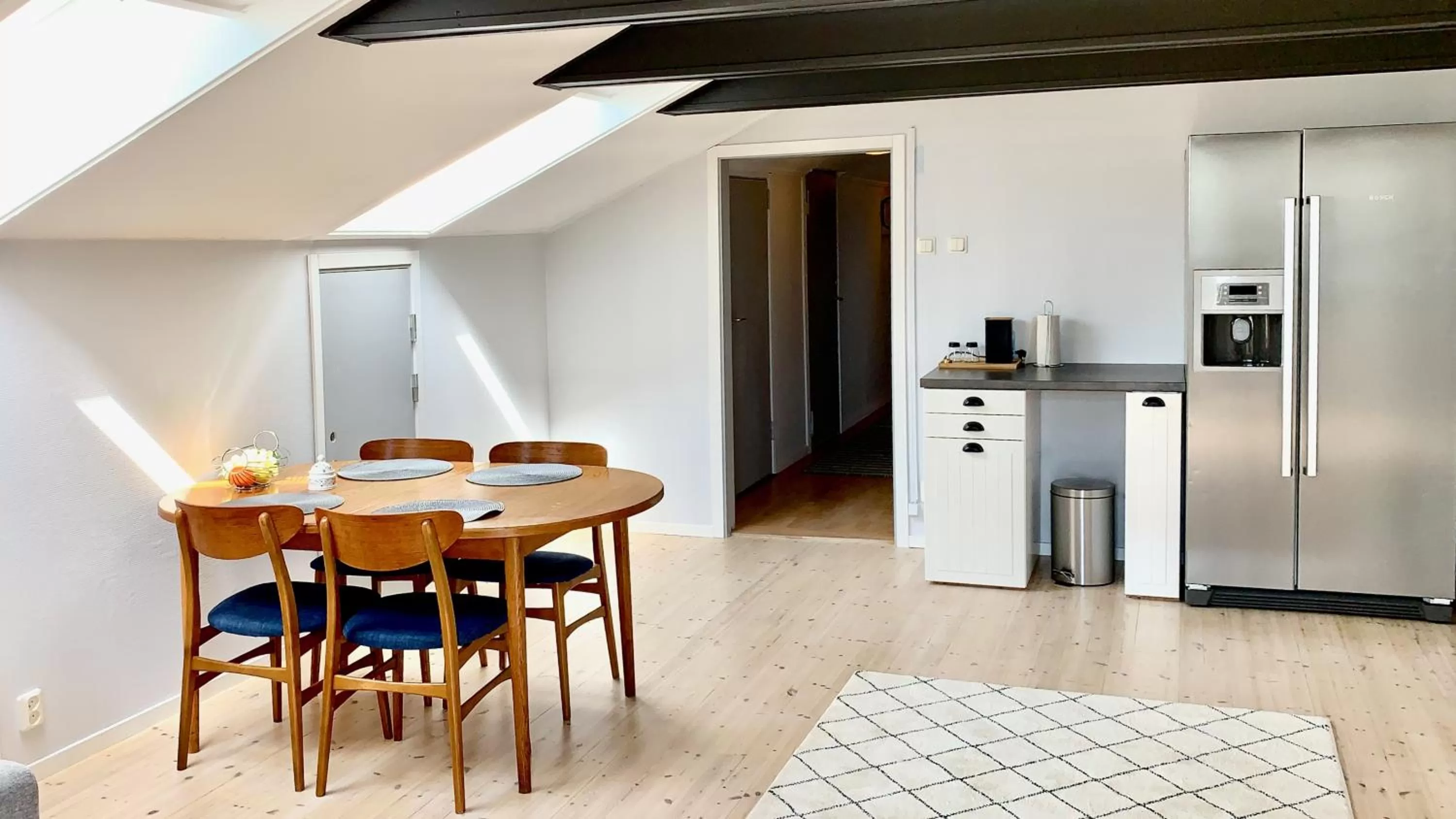 Dining area in Tornedalens B&B