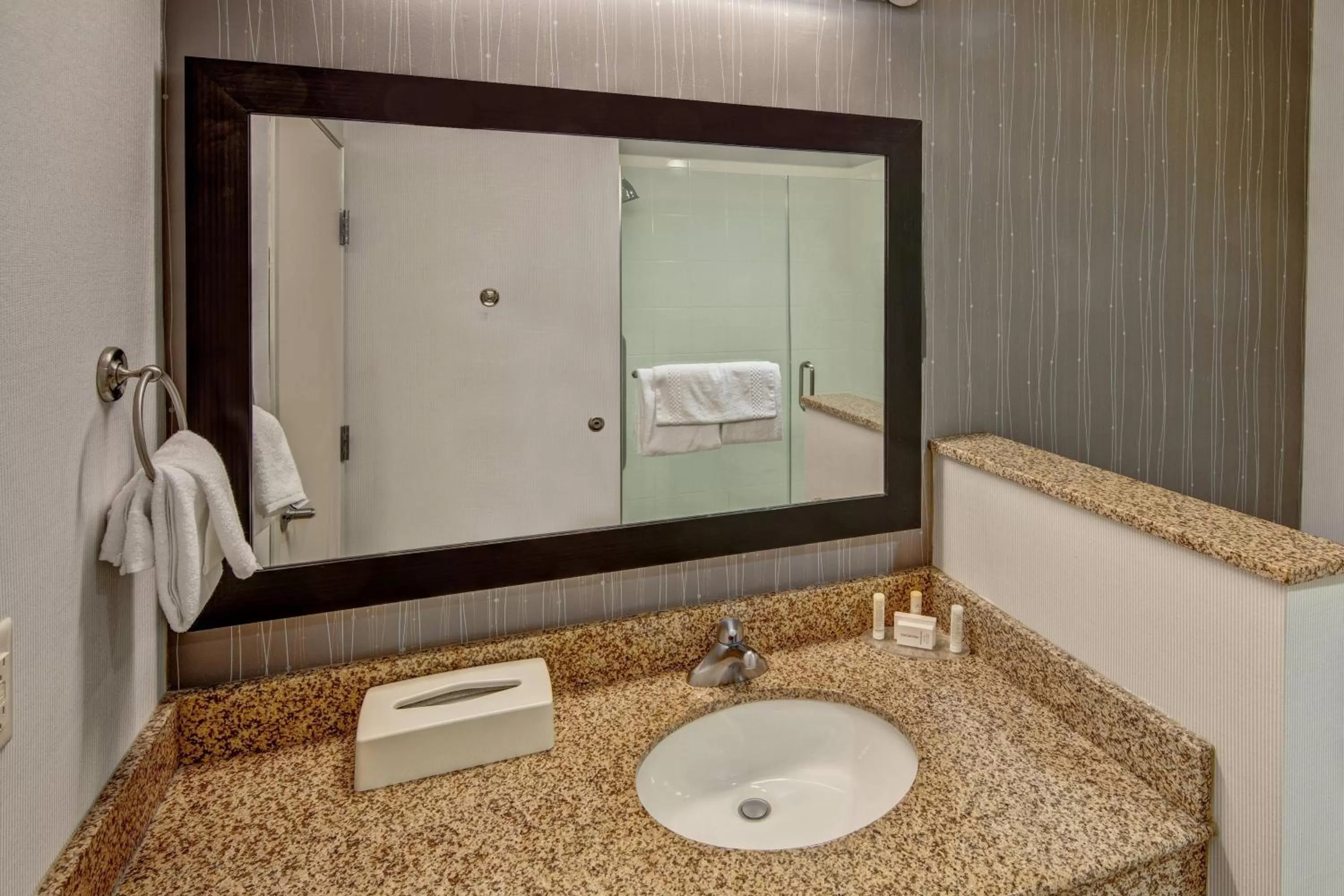 Bathroom in Courtyard by Marriott Troy