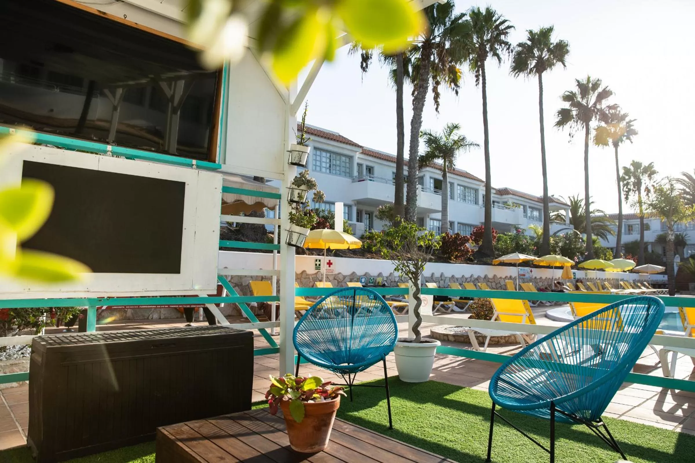 Lounge or bar in Fuentepark Apartments