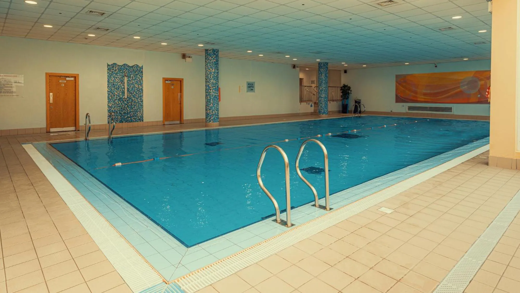 Pool view in Cavan Crystal Hotel