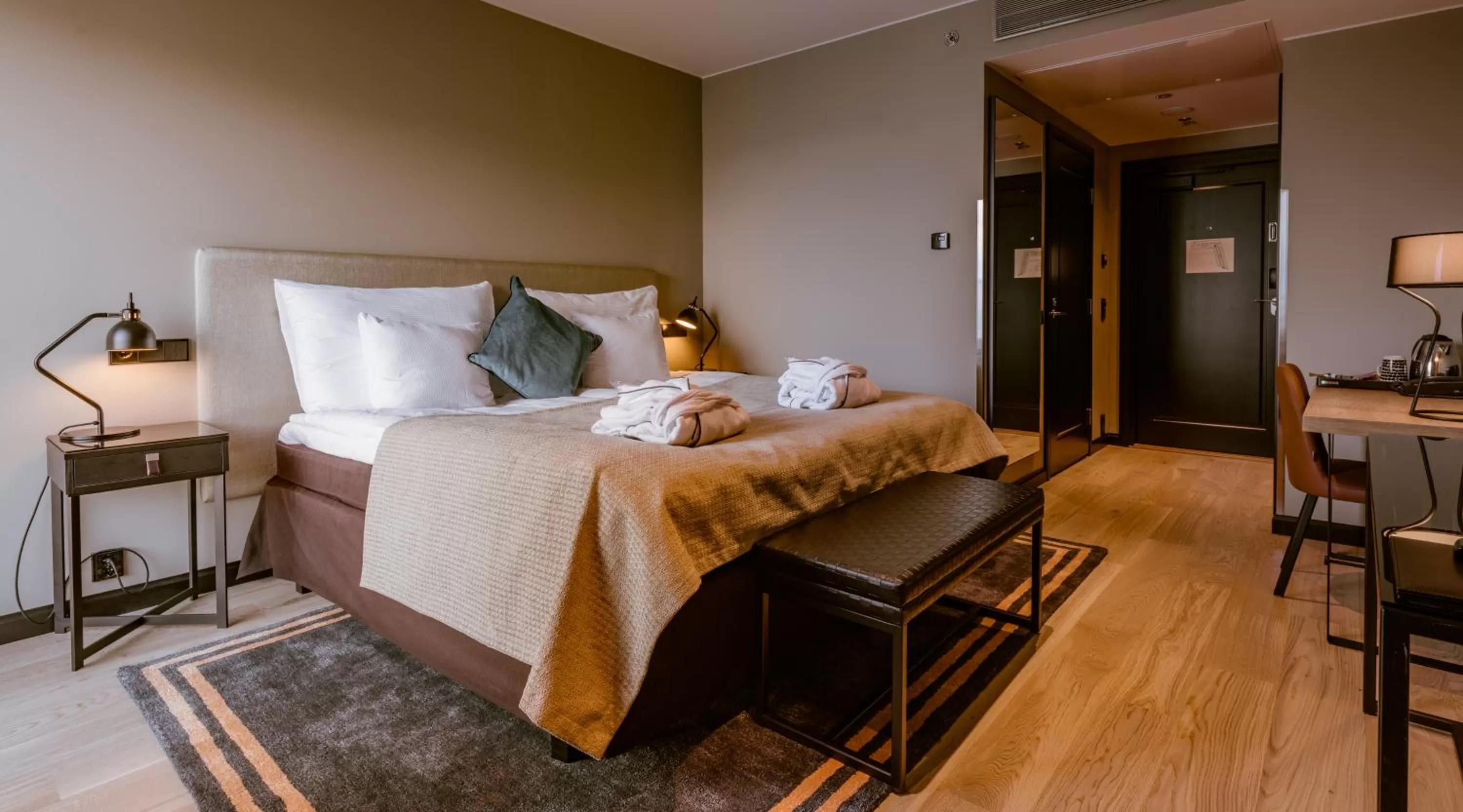 Photo of the whole room, Bed in Clarion Hotel Aviapolis