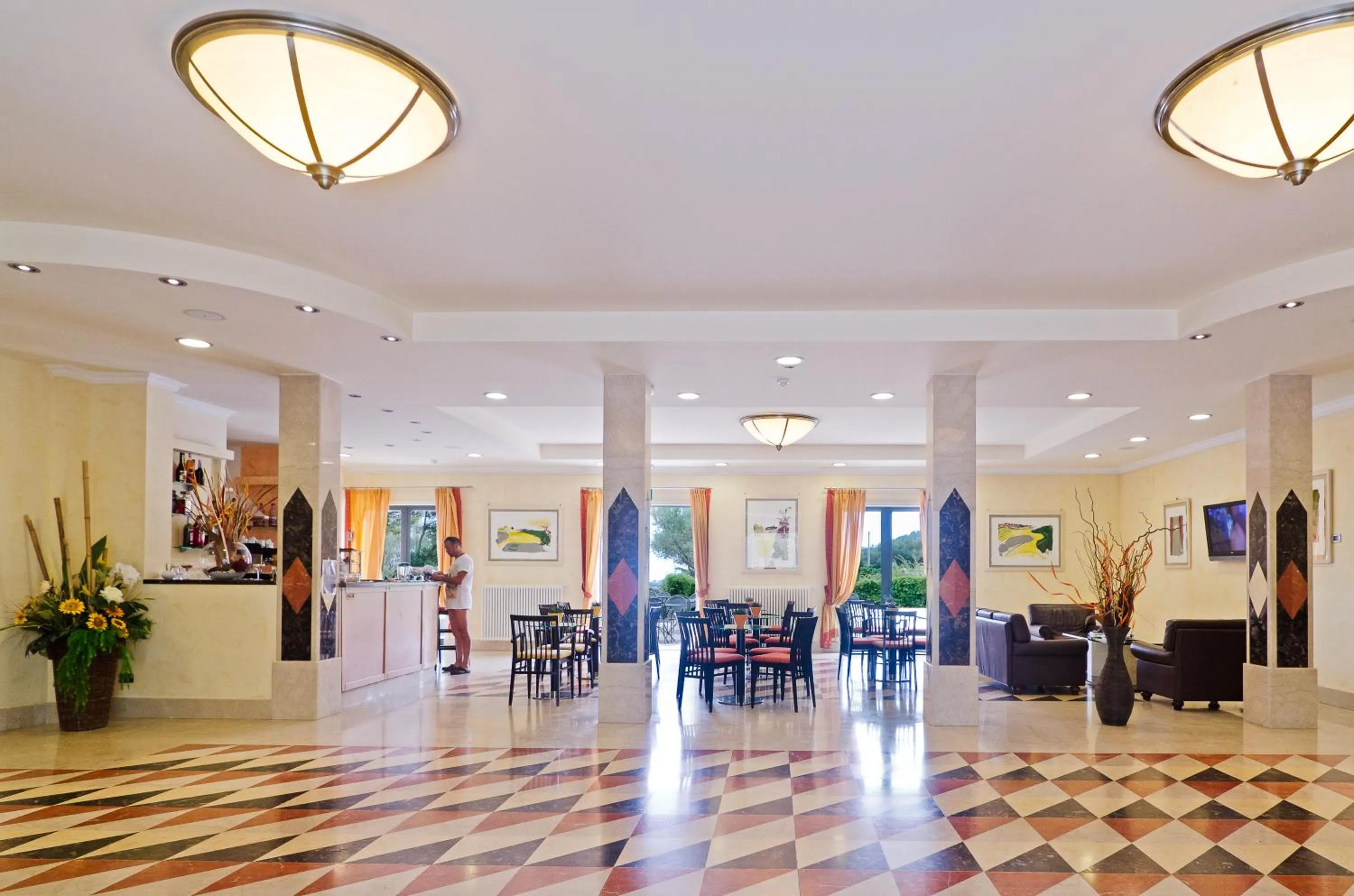 Lobby or reception in Castellaro Golf Resort