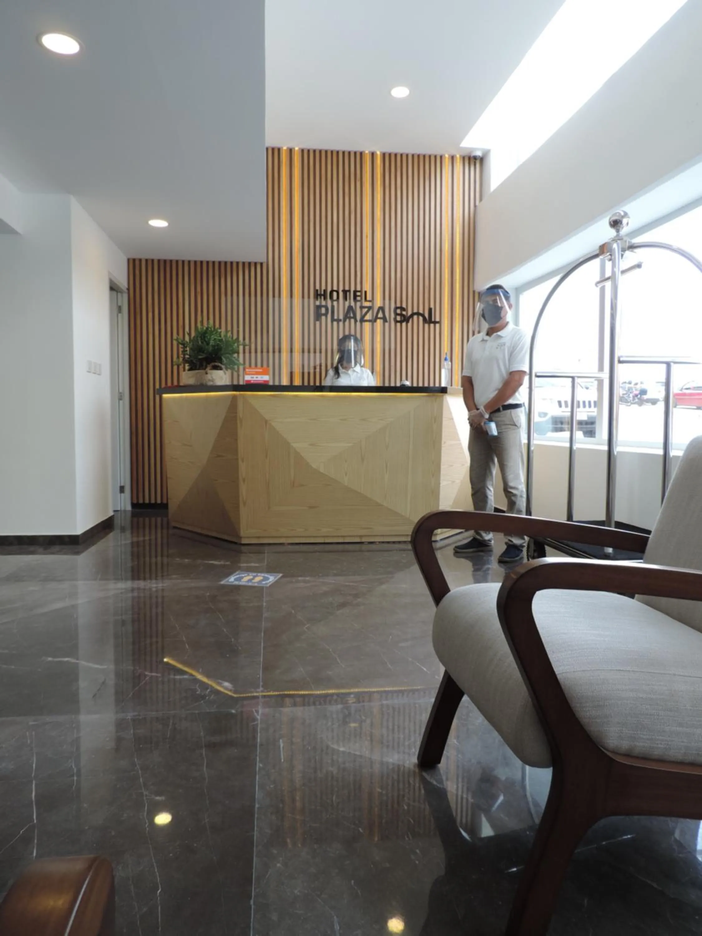 Lobby or reception in Hotel Plaza Sol Veracruz