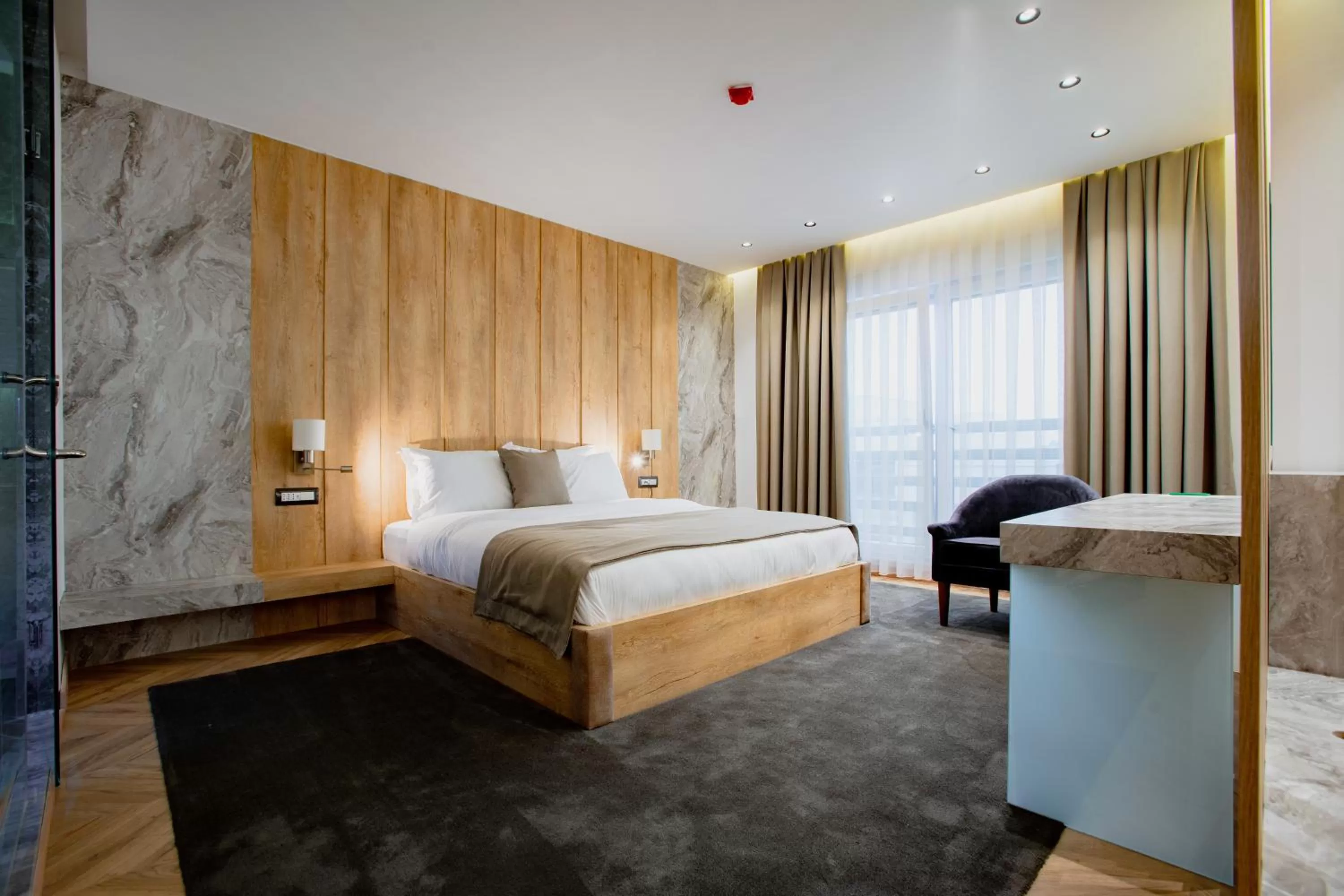 Photo of the whole room, Bed in Ador Hotel