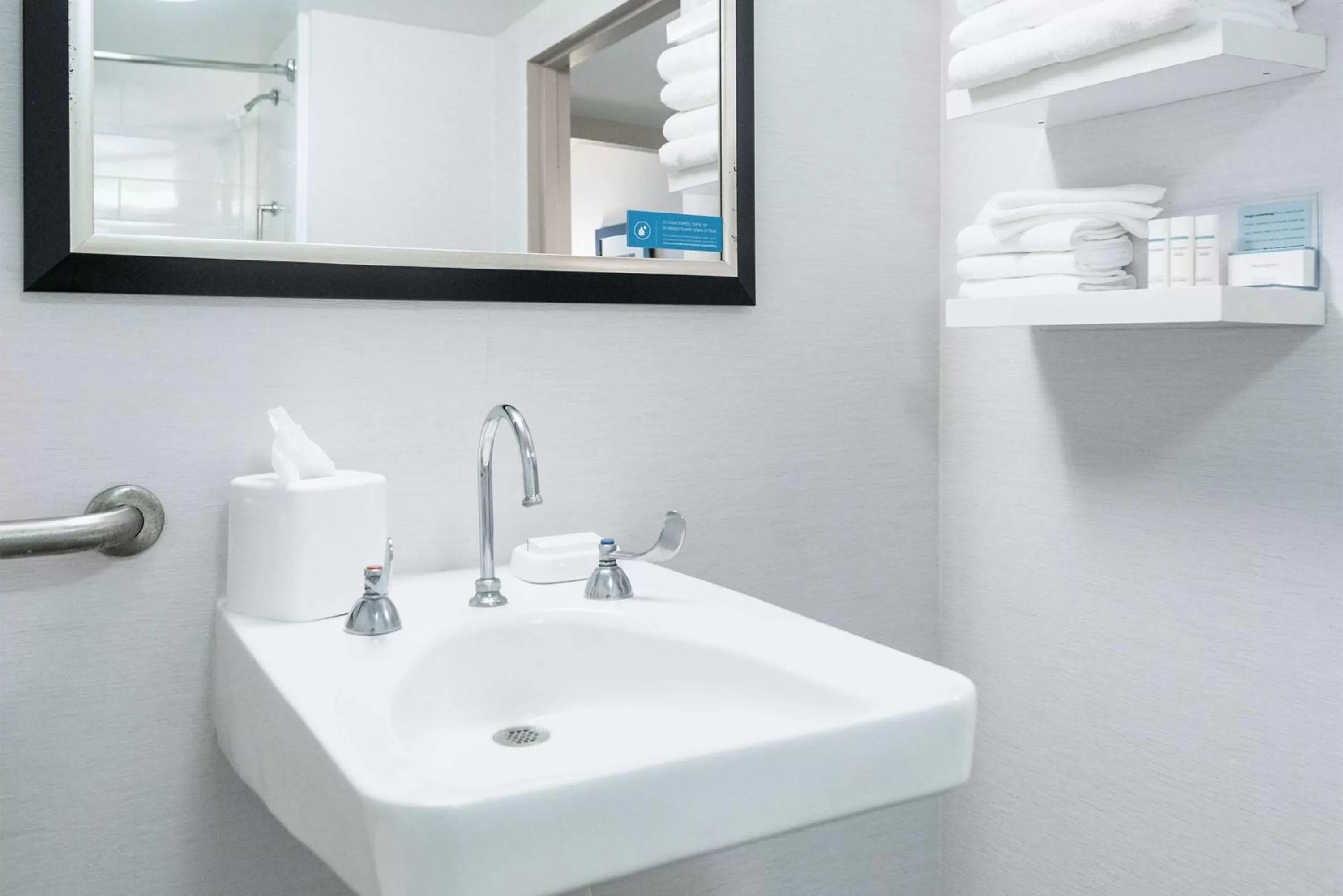 Bathroom in Hampton Inn Brooksville Dade City