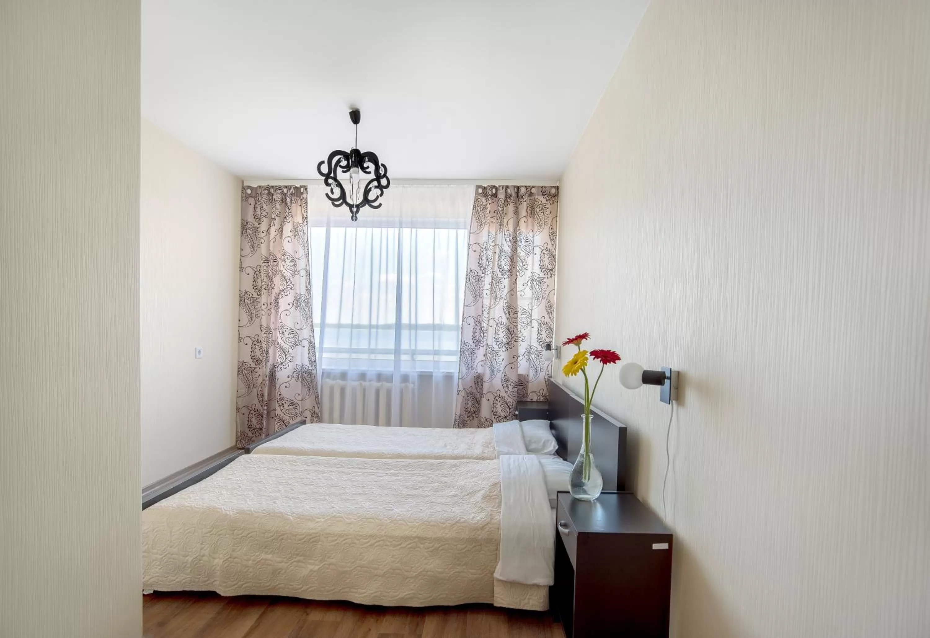 Bed in Hotel Mezaparks