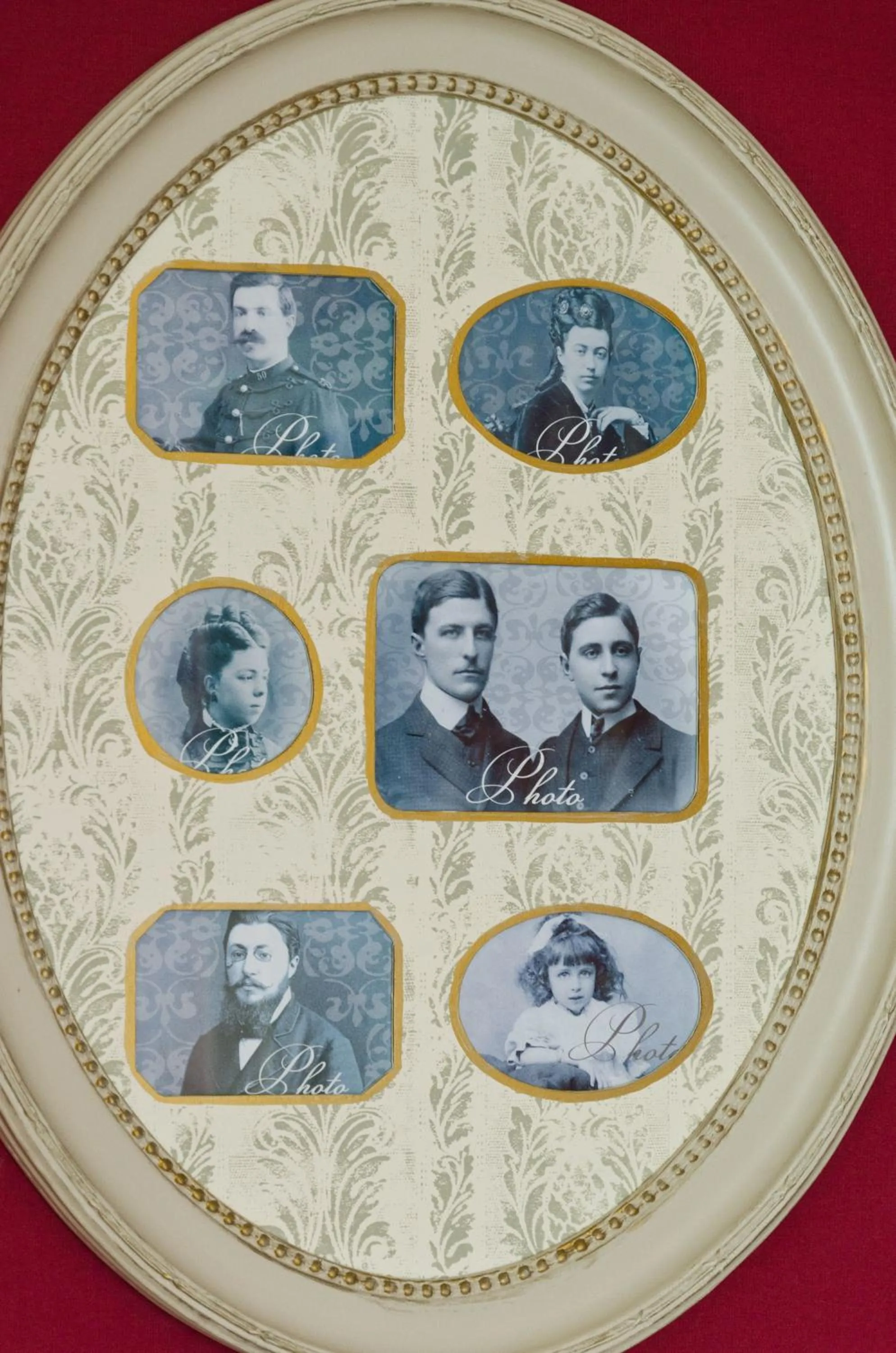 Decorative detail in Hotel Villa Rivoli