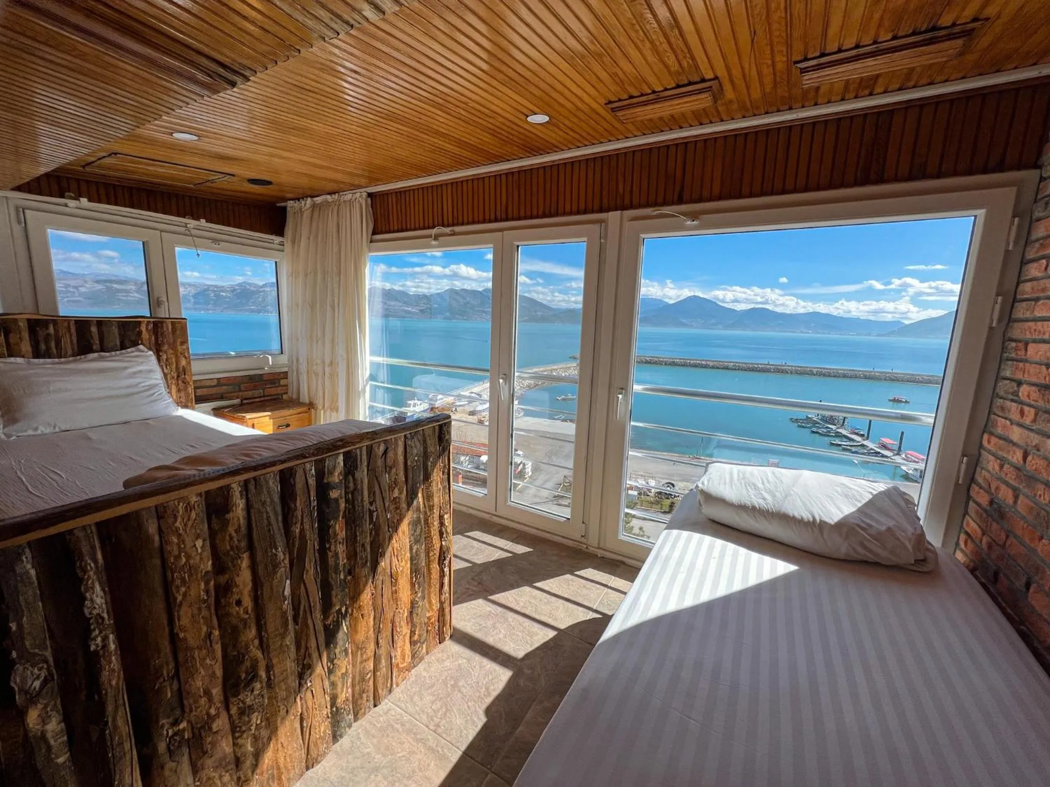 Natural landscape, Bed in Lale Pension