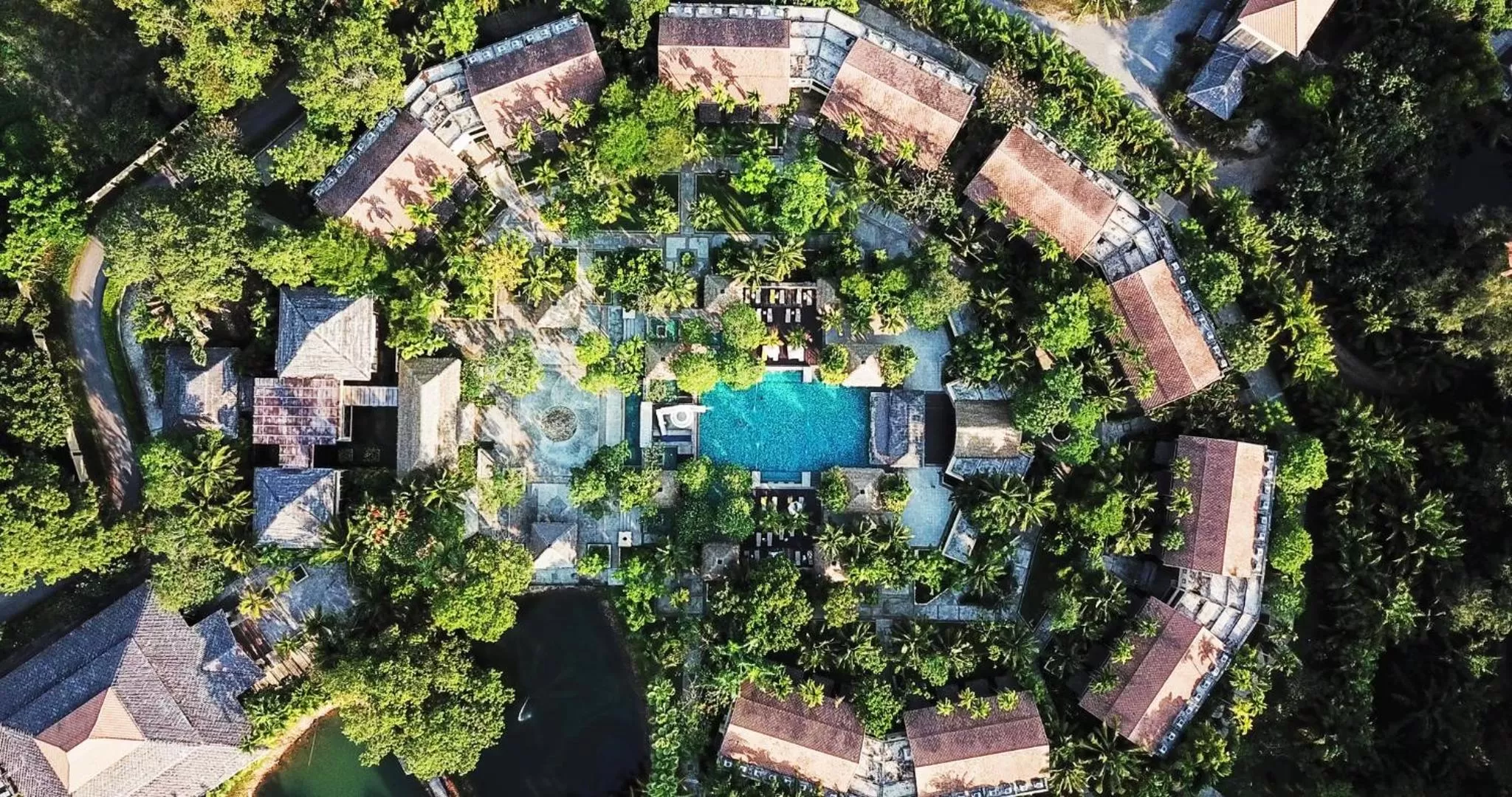 Bird's eye view in Centara Koh Chang Tropicana Resort