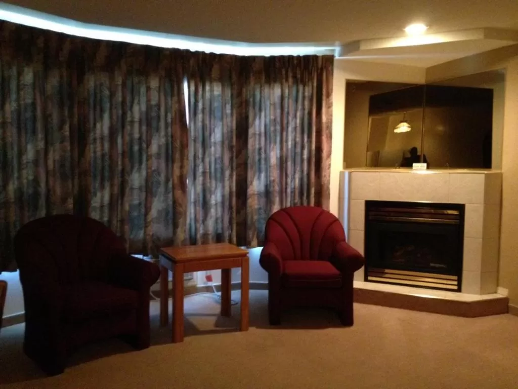 Seating Area in Western Budget Motel Peace River