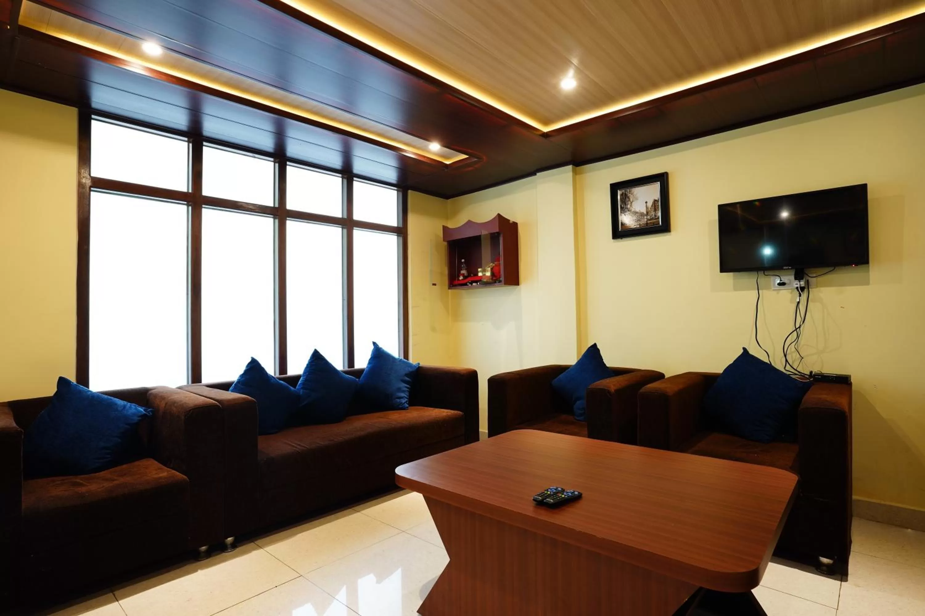Lobby or reception, Lounge/Bar in Hotel White Lotus Gangtok
