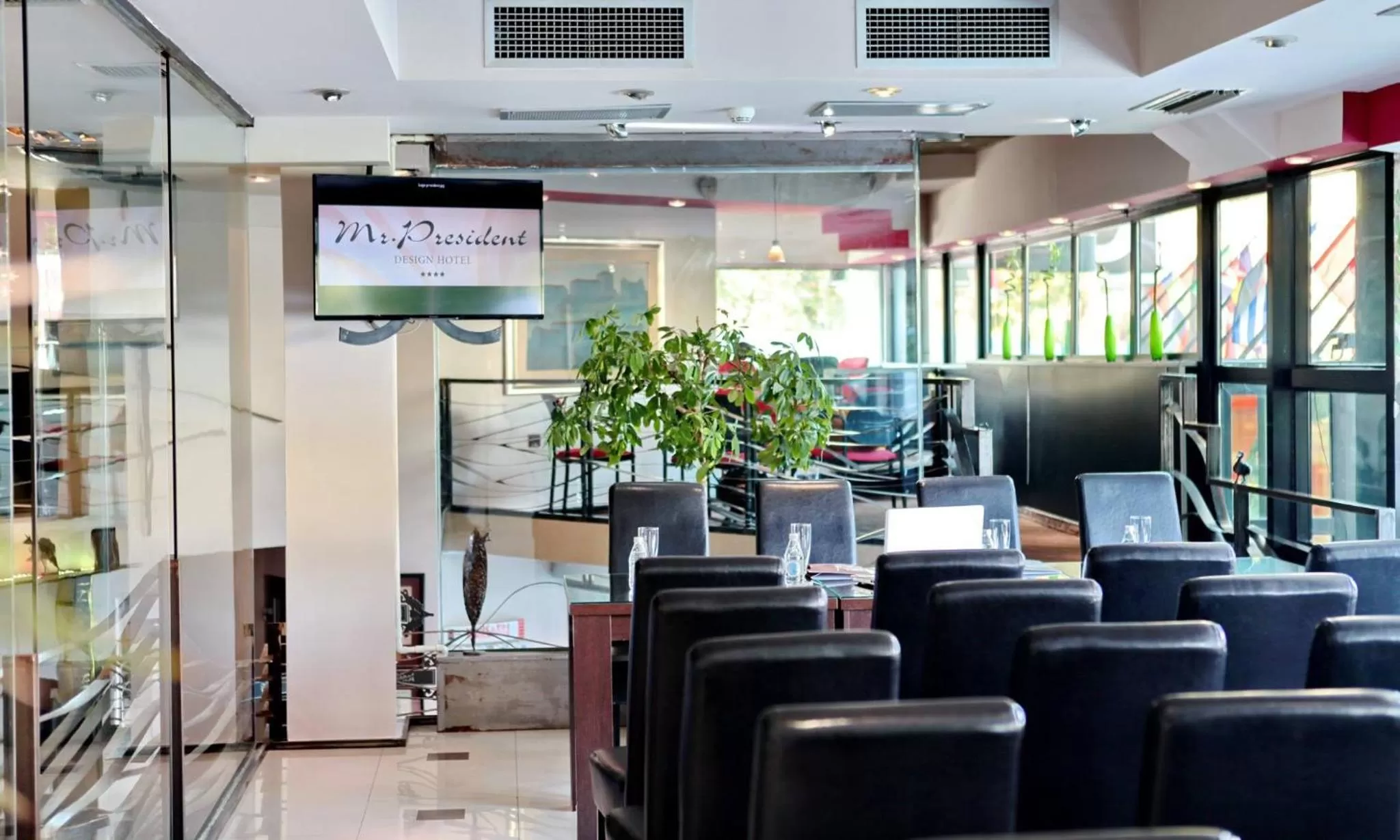 Seating area in Design Hotel Mr President