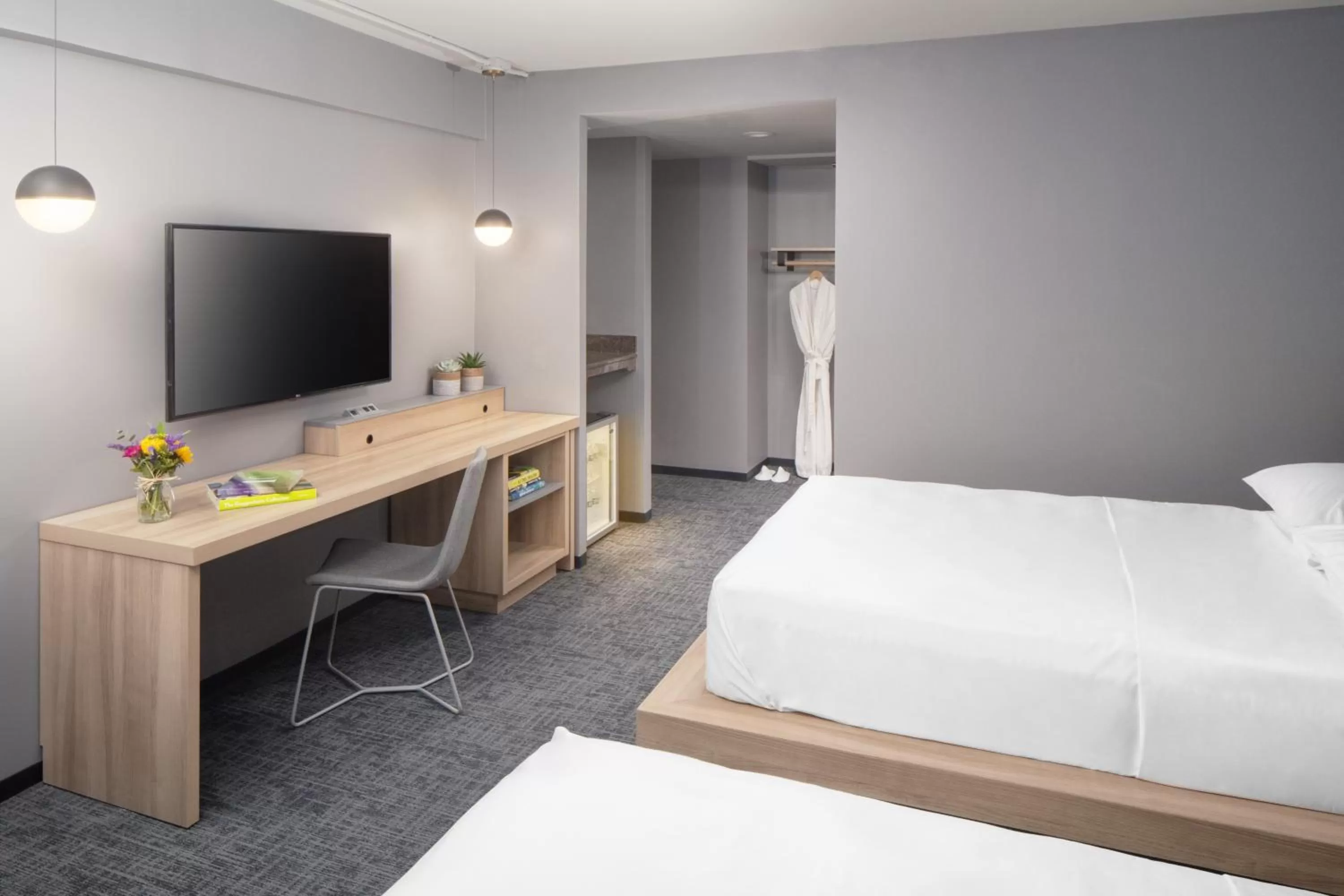 Bedroom, Bed in Henn na Hotel New York