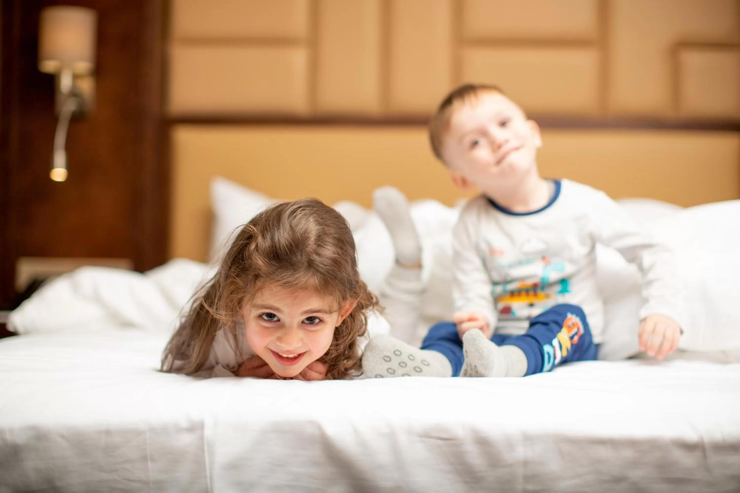People, Bed in KMM Hotel