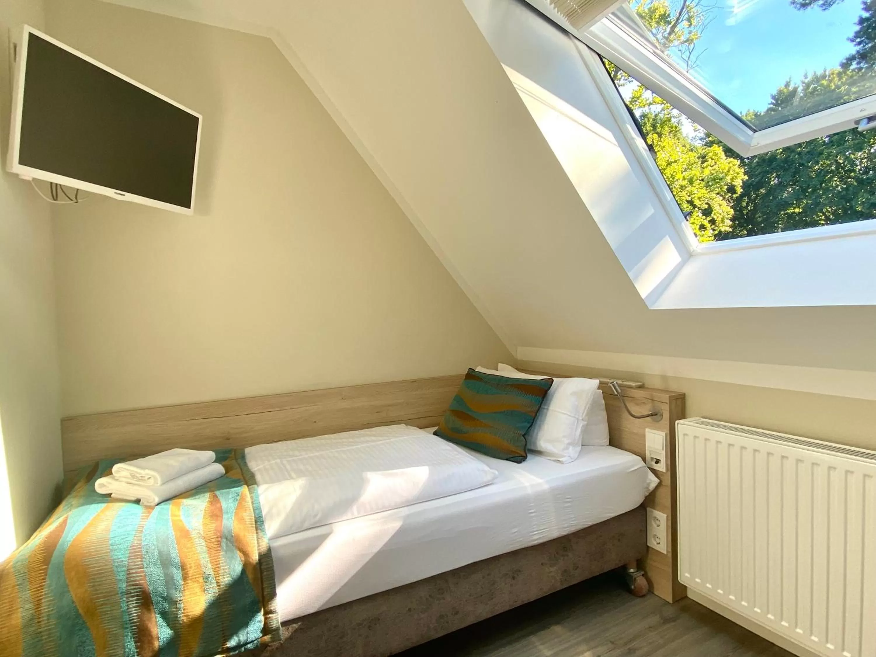 Bed in AKZENT Apartmenthotel Residenz