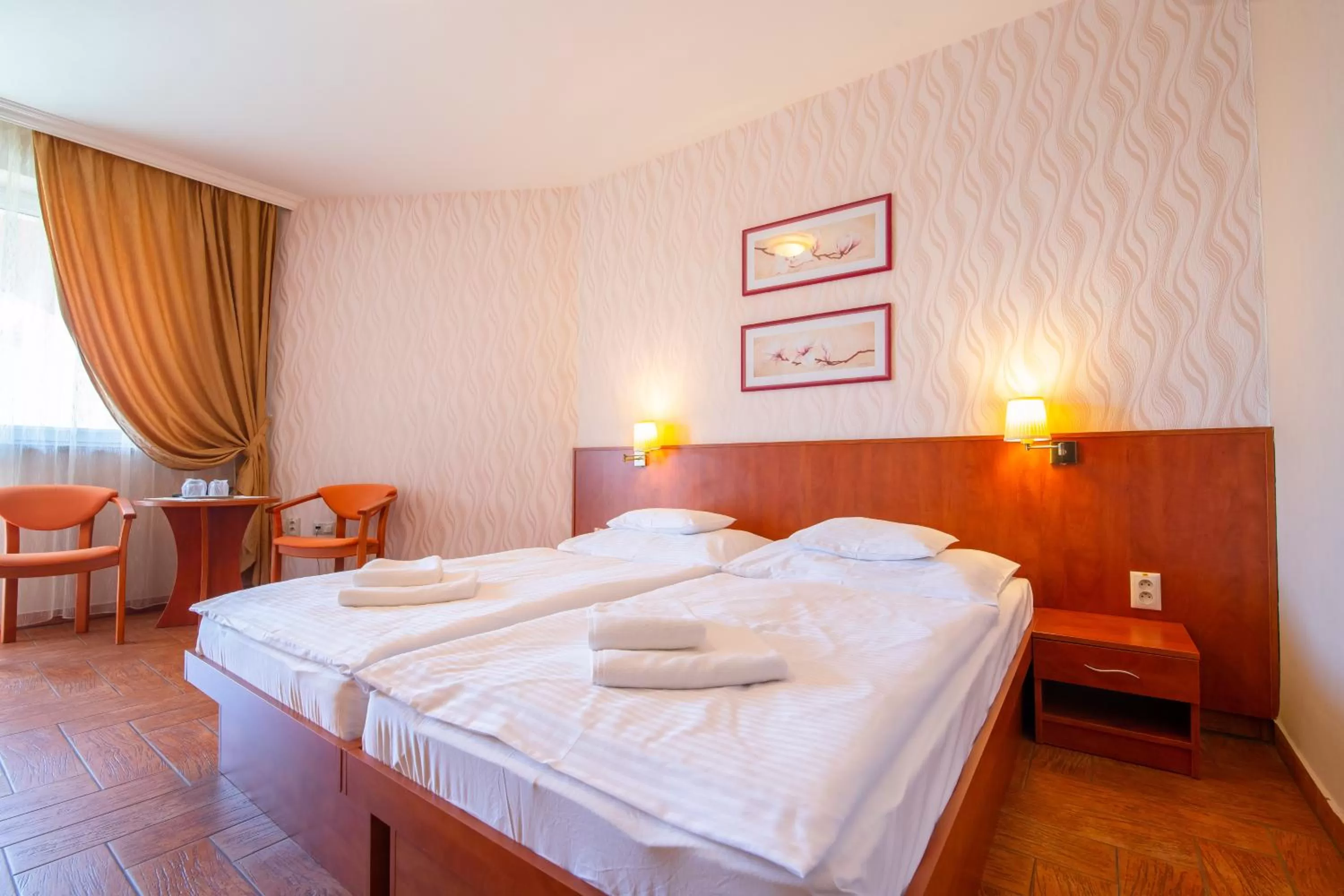 Bed in Hotel Orchidea Spa & Wellness