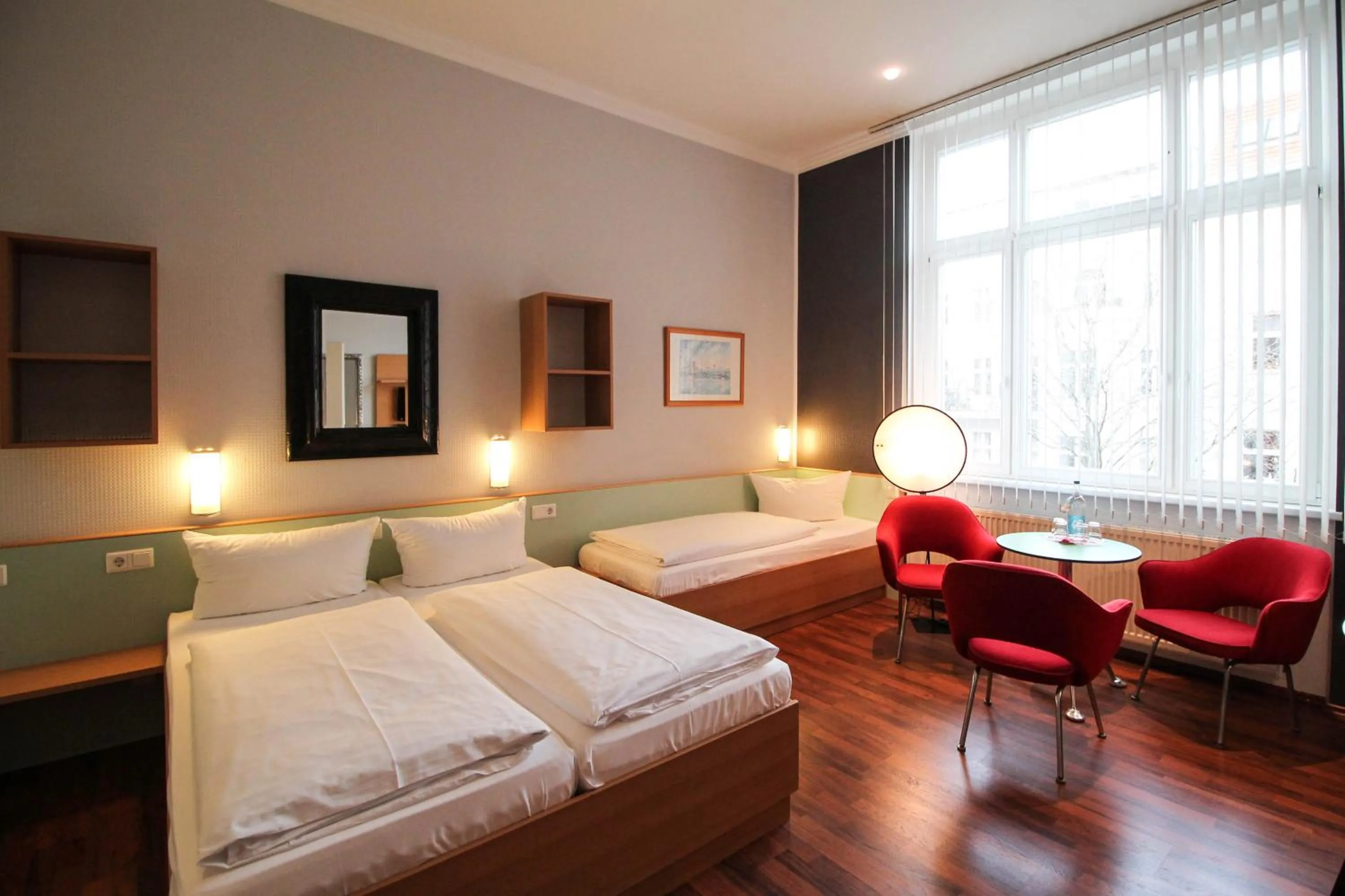 Bedroom, Bed in Hotel Sachsenhof