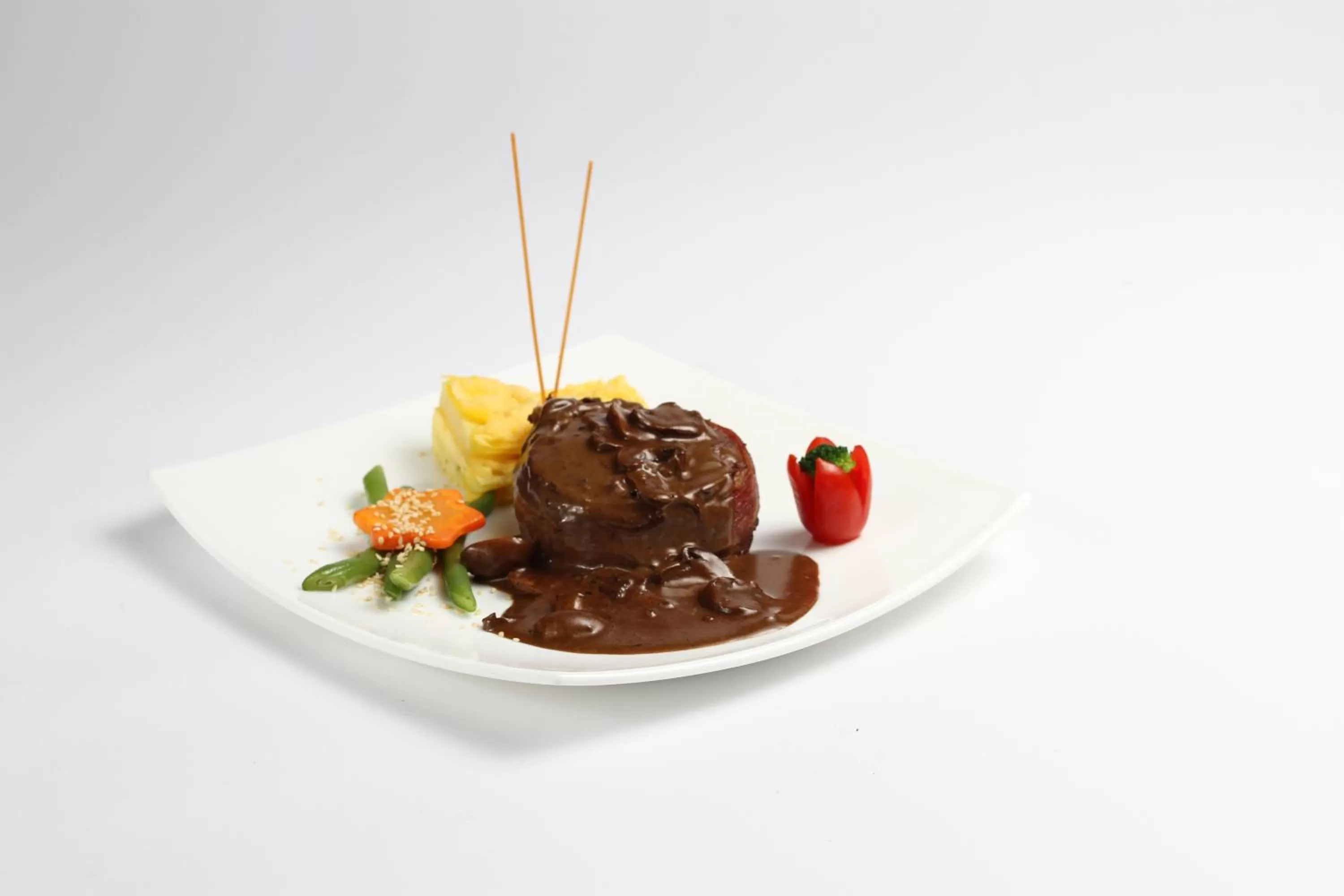 Food close-up in Hotel Ajavi