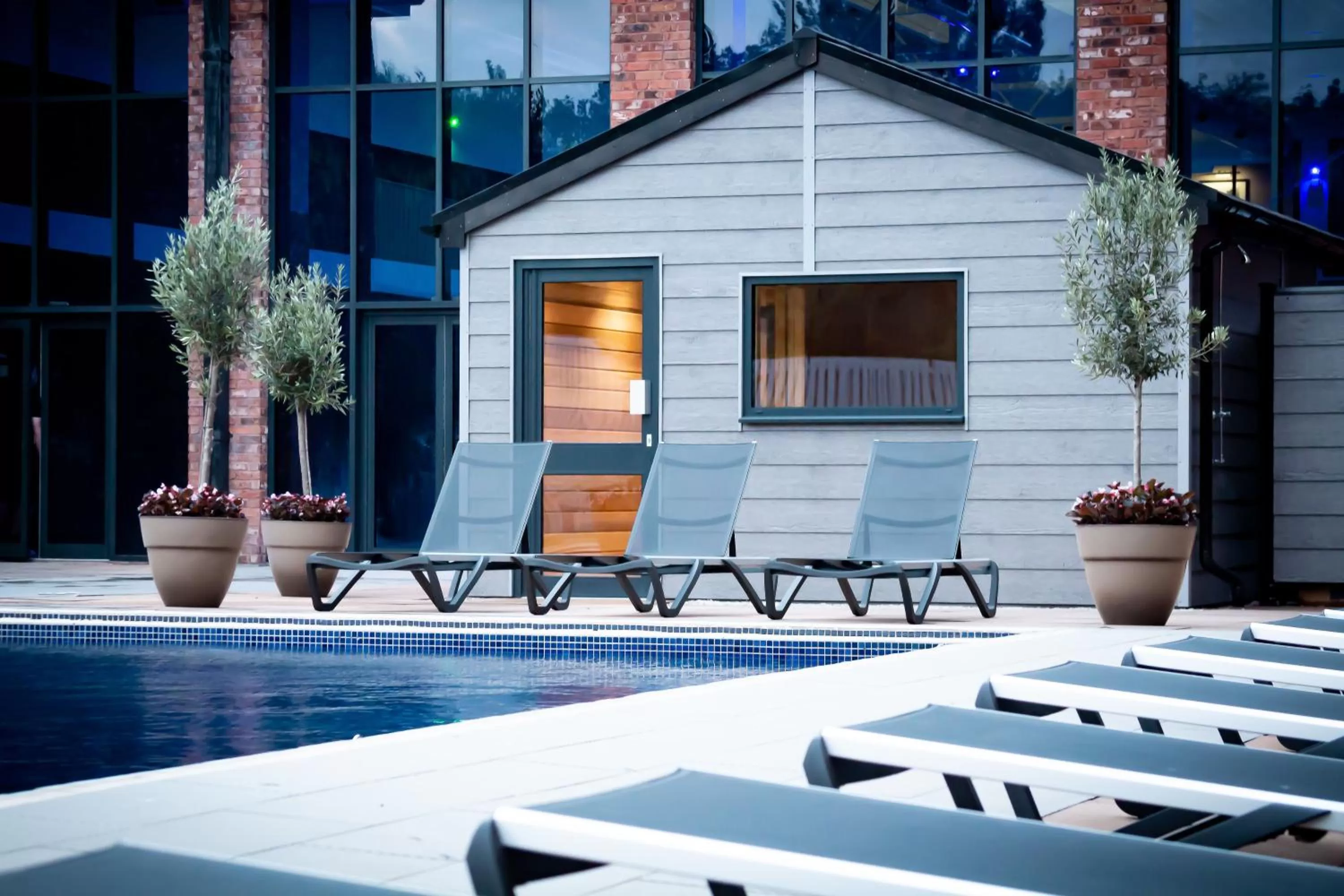 Swimming pool in Village Hotel Blackpool