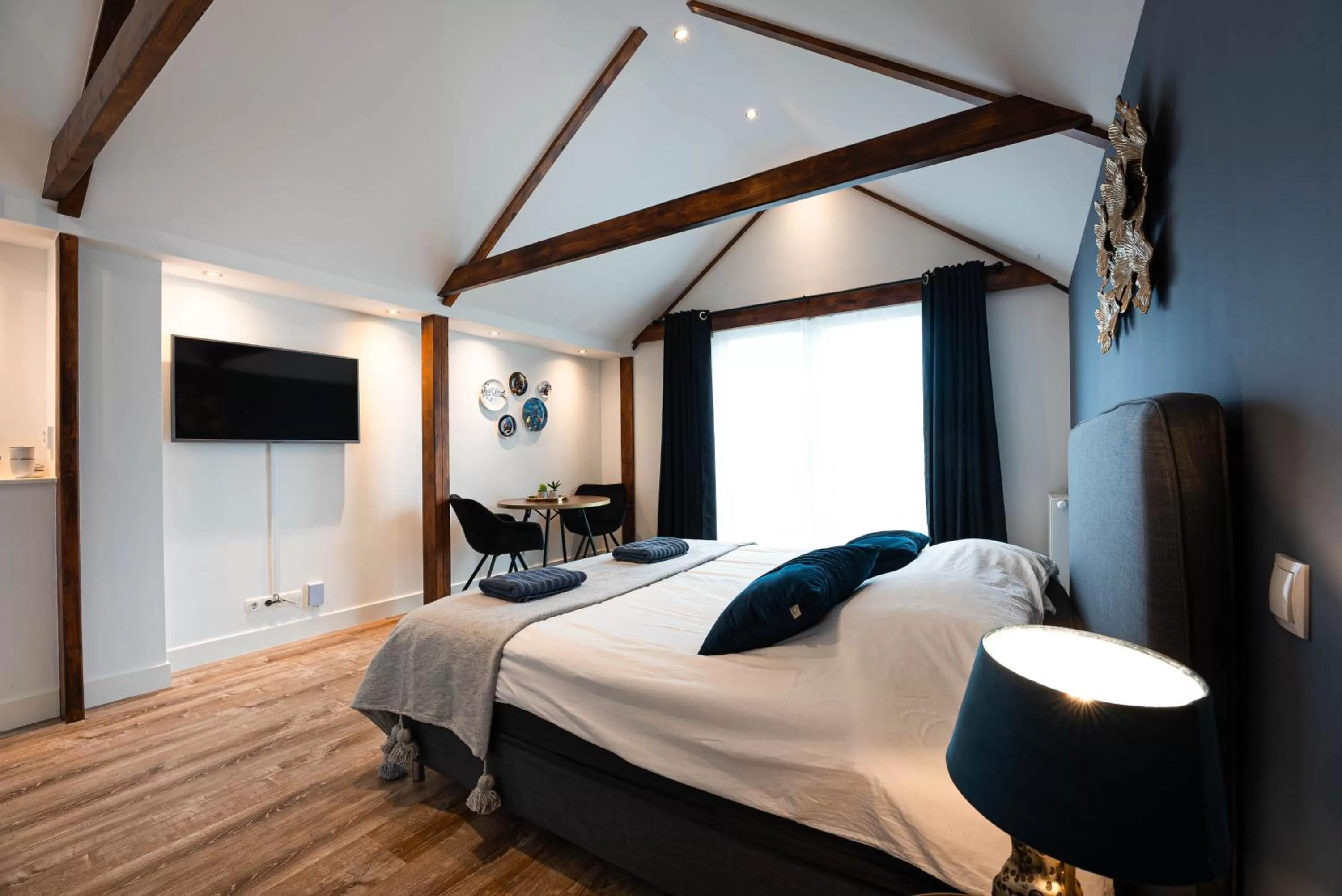 Bed in Familie Hotel & Apartments Alkmaar