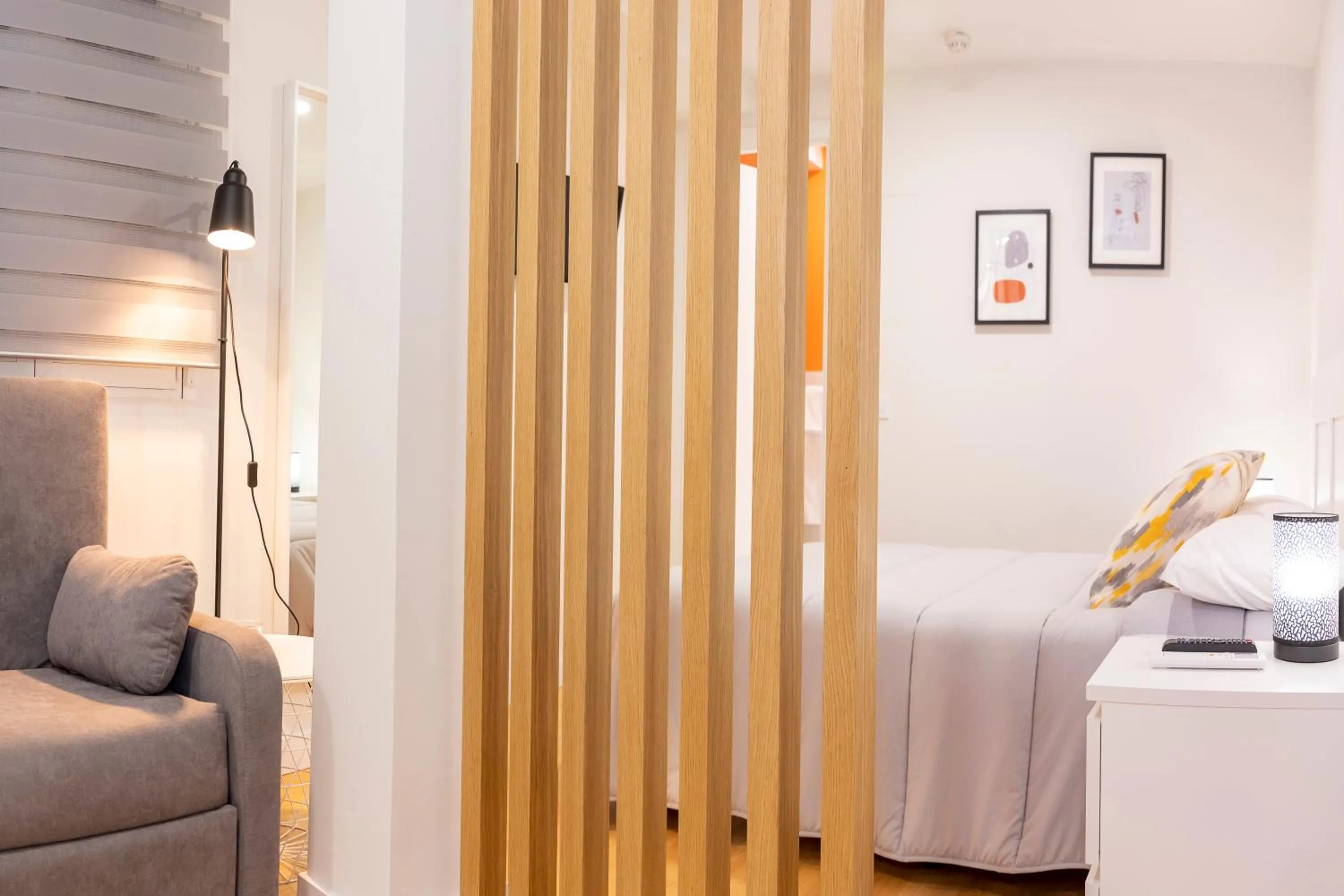 Living room in Hostal Montaloya