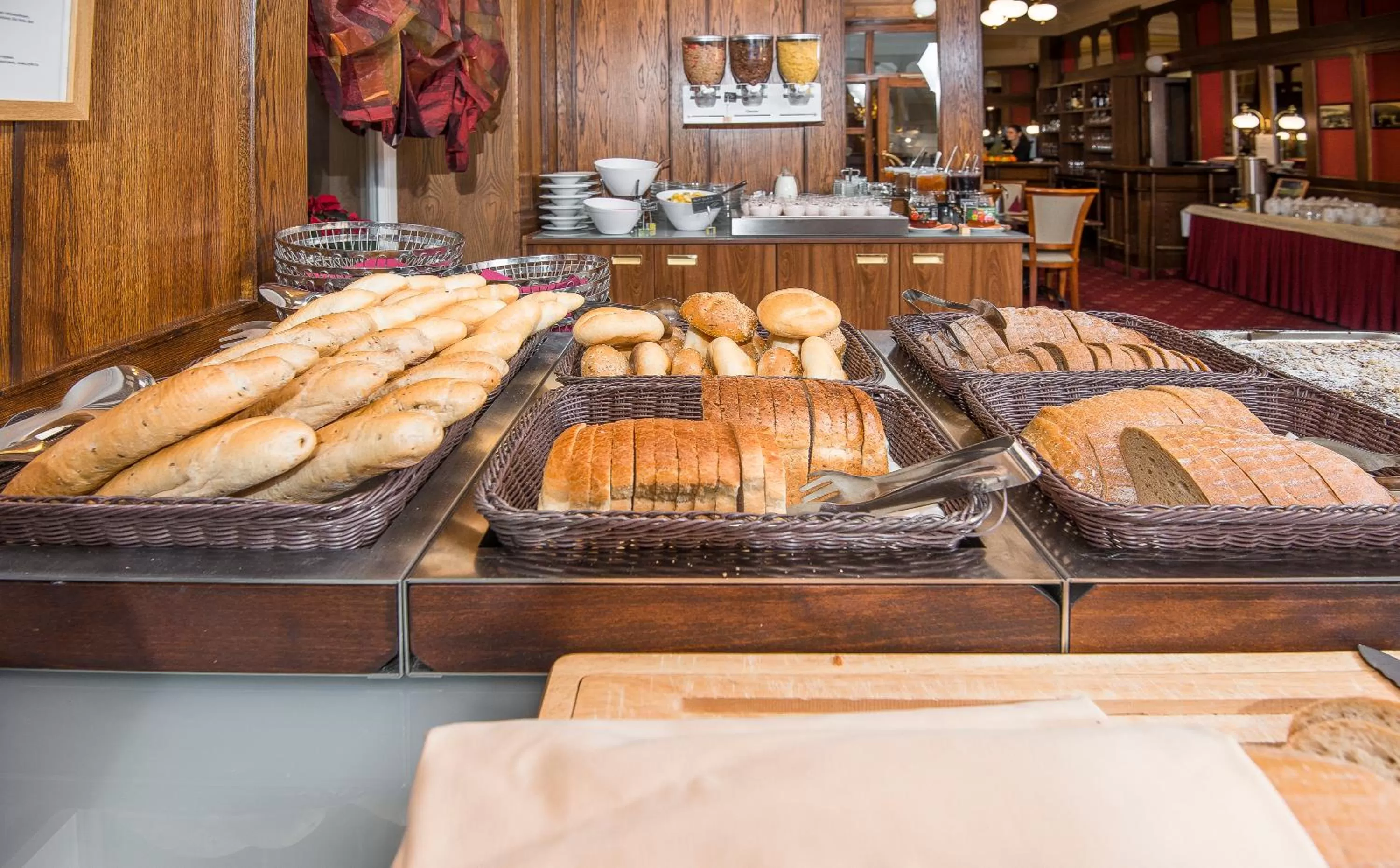 Buffet breakfast in Hotel Continental