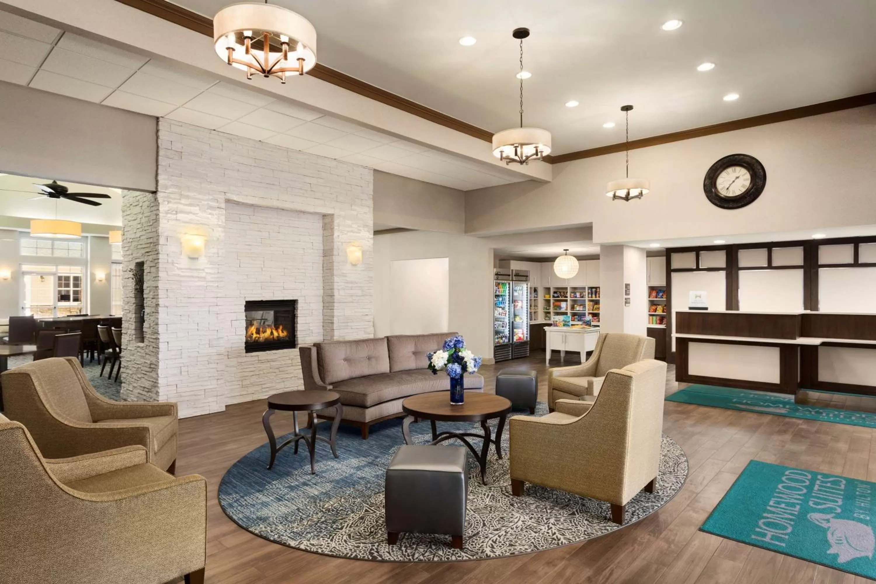 Lobby or reception in Homewood Suites by Hilton Fargo