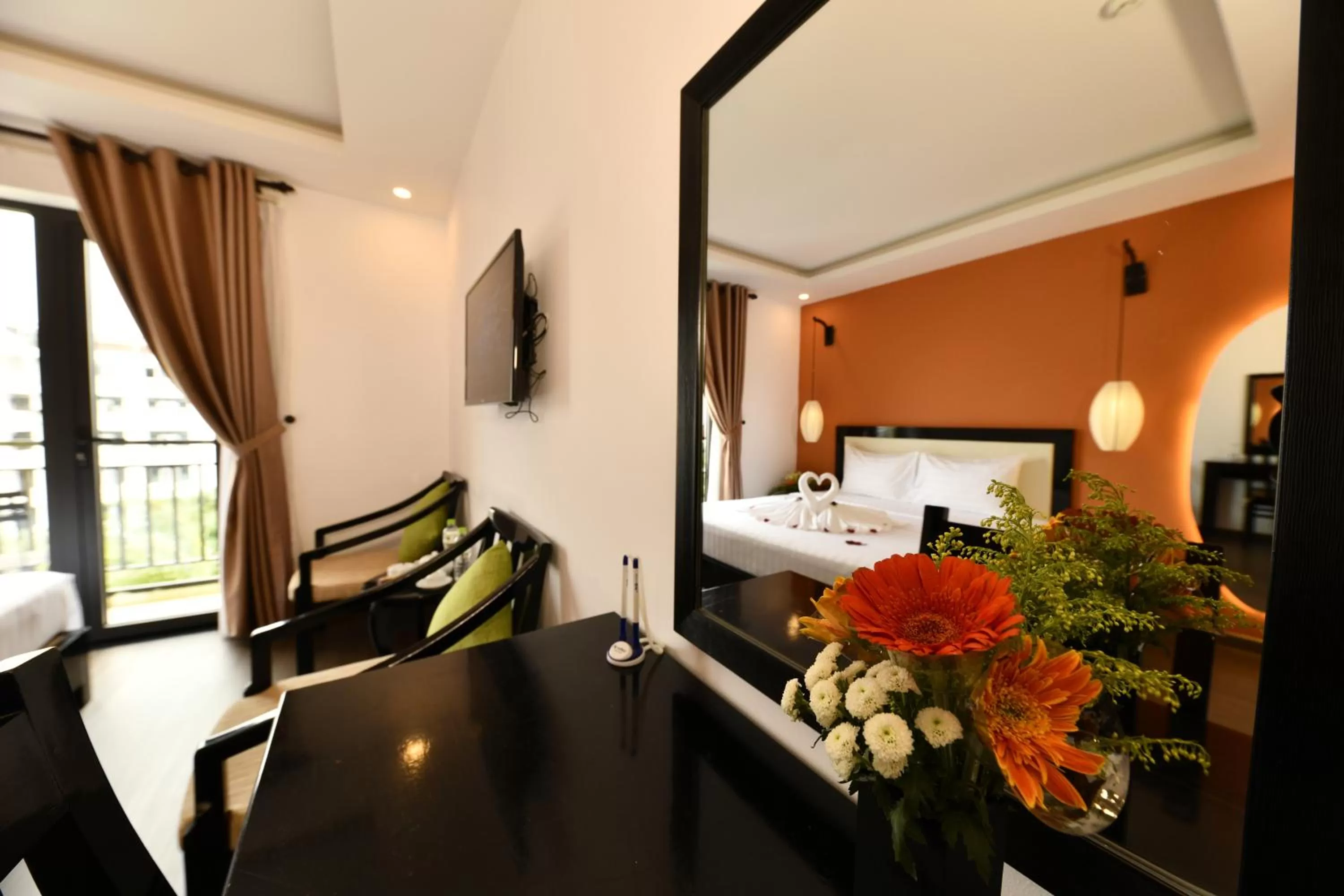 Seating area in Hoi An Rose Garden Hotel