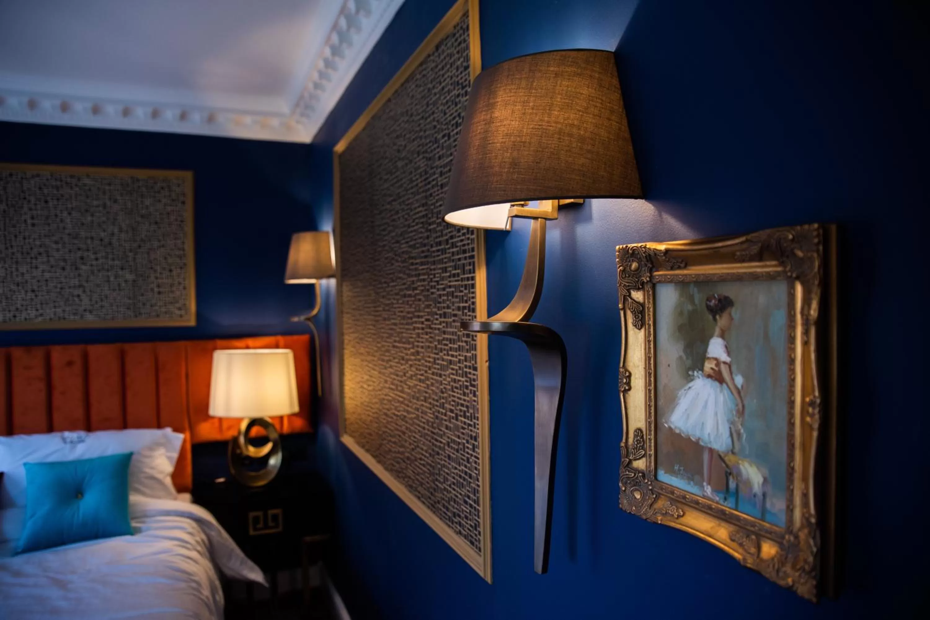 Decorative detail, Bed in Domo Boutique Hotel