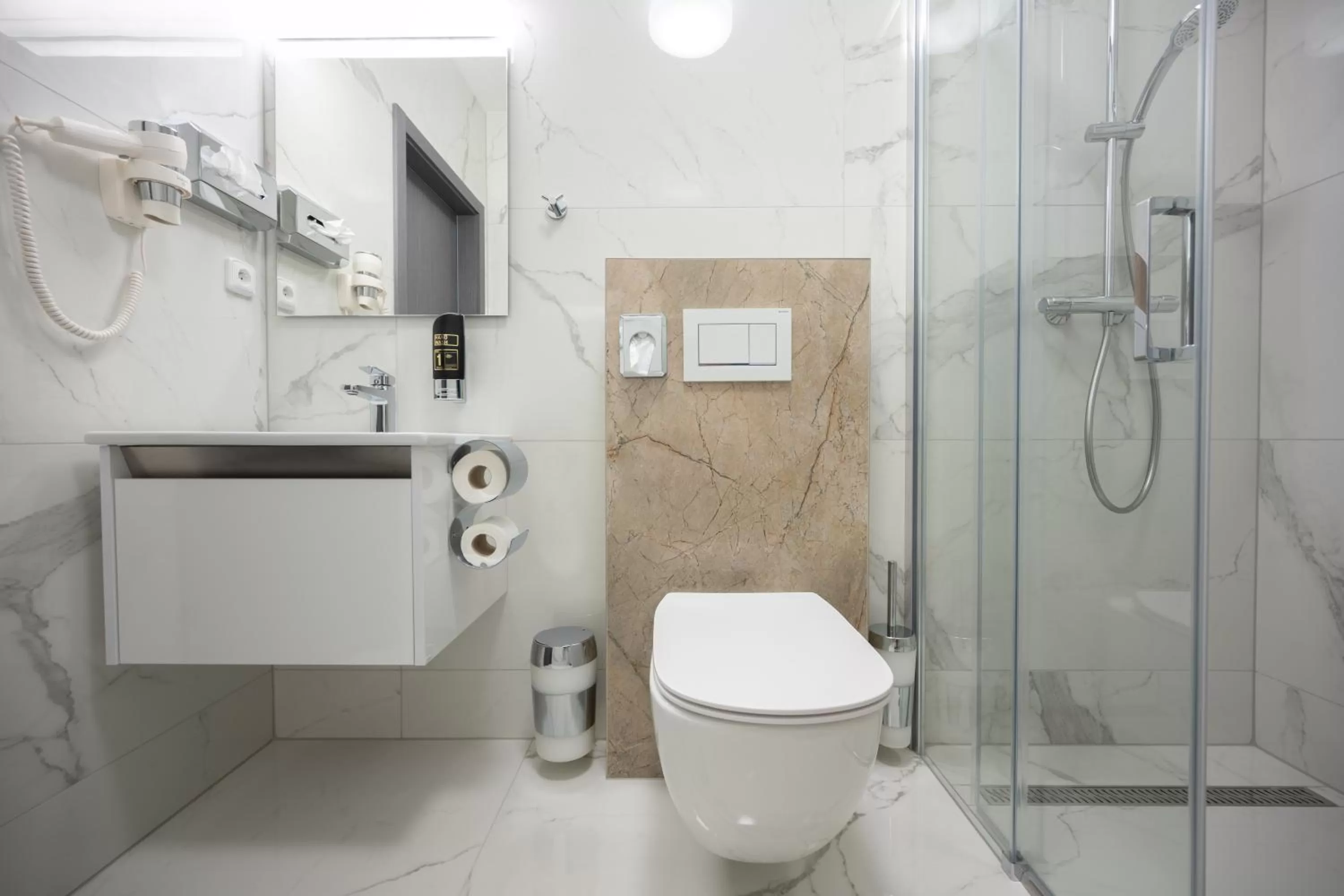 Bathroom in Hotel Barborský dvůr