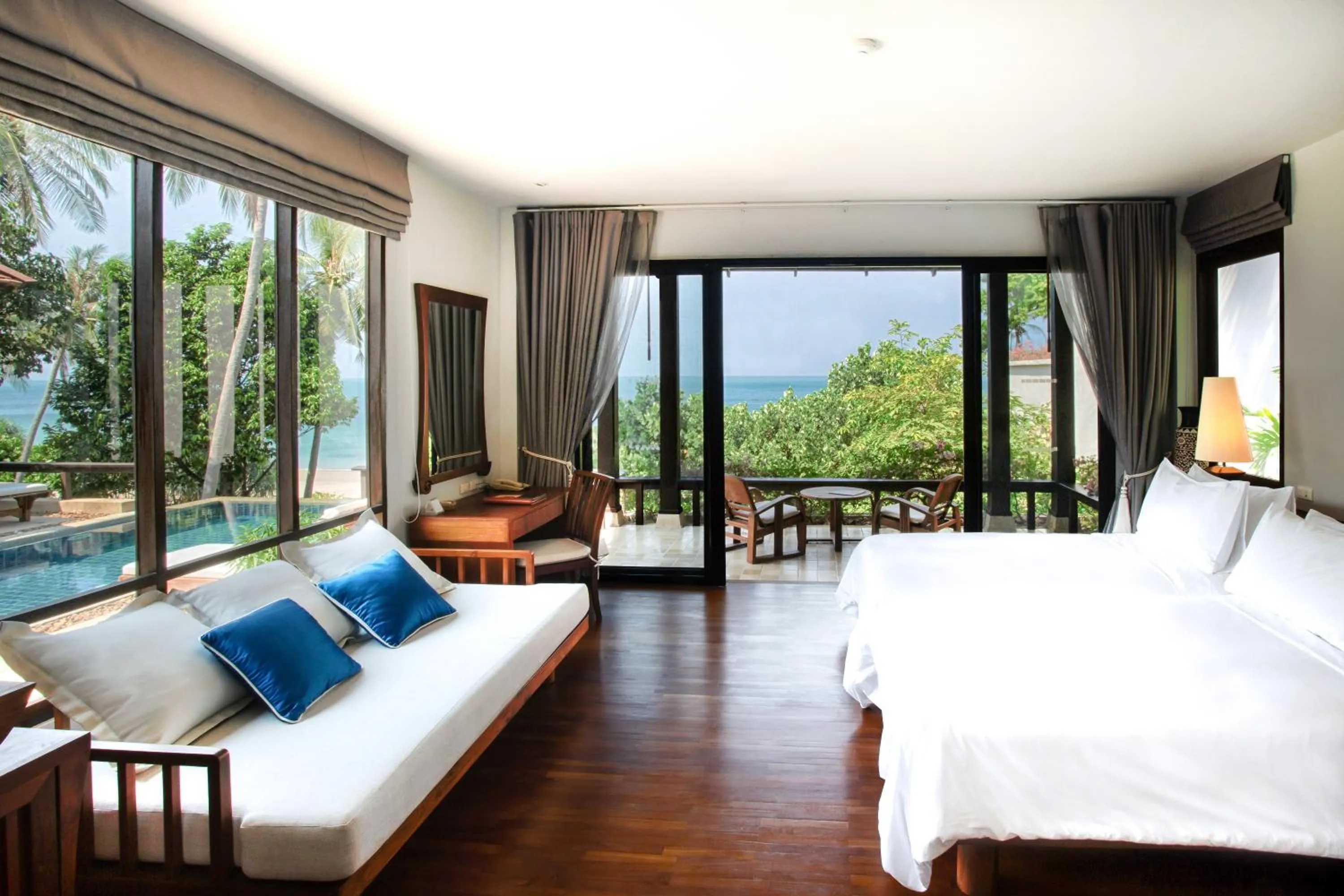 Bed in Pimalai Resort & Spa