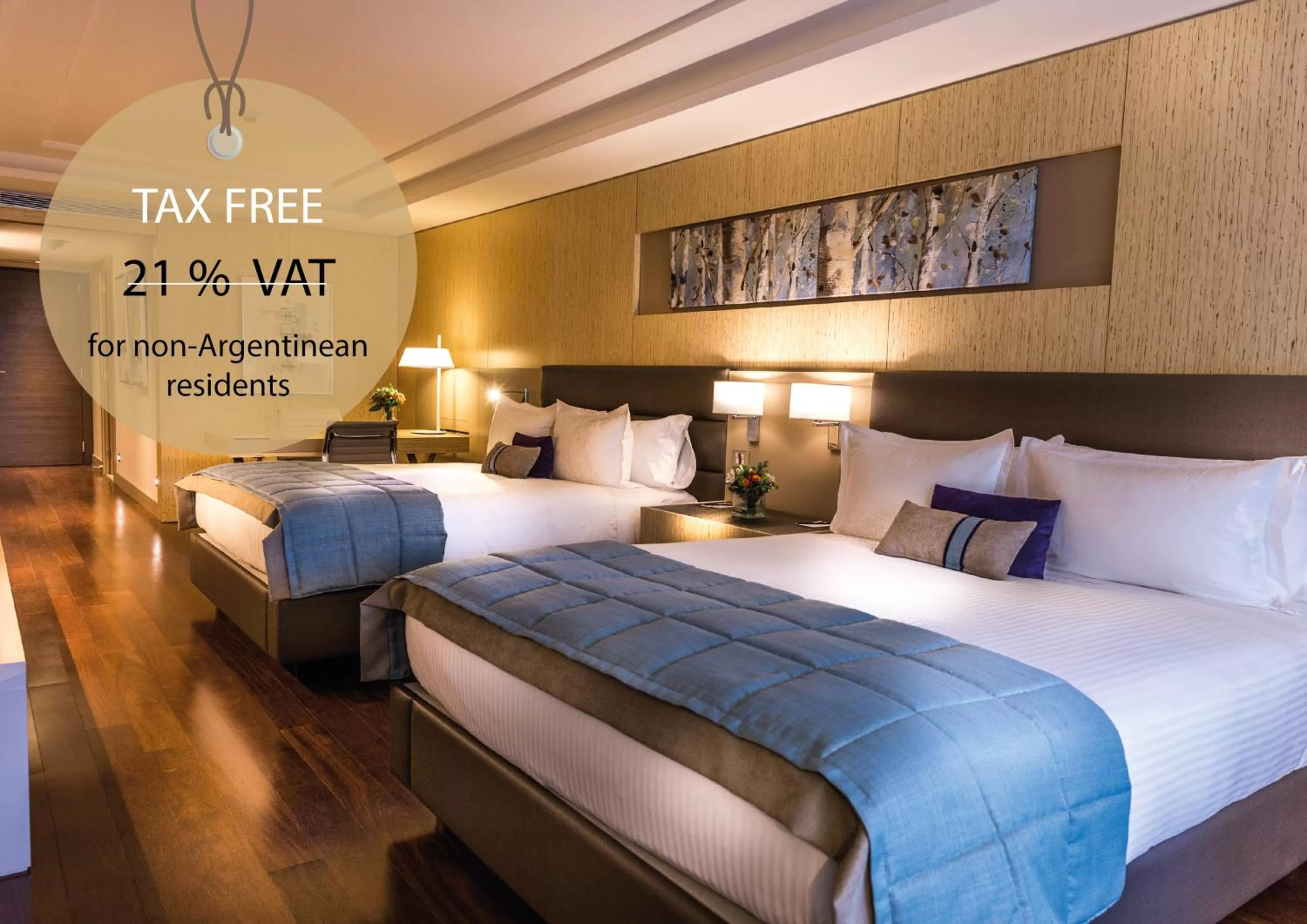 Bed in Palladio Hotel Buenos Aires - MGallery Collection