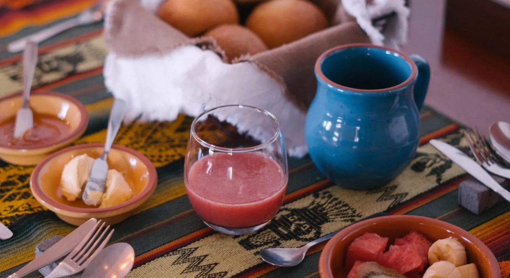 Breakfast in Hotel Pimampiro