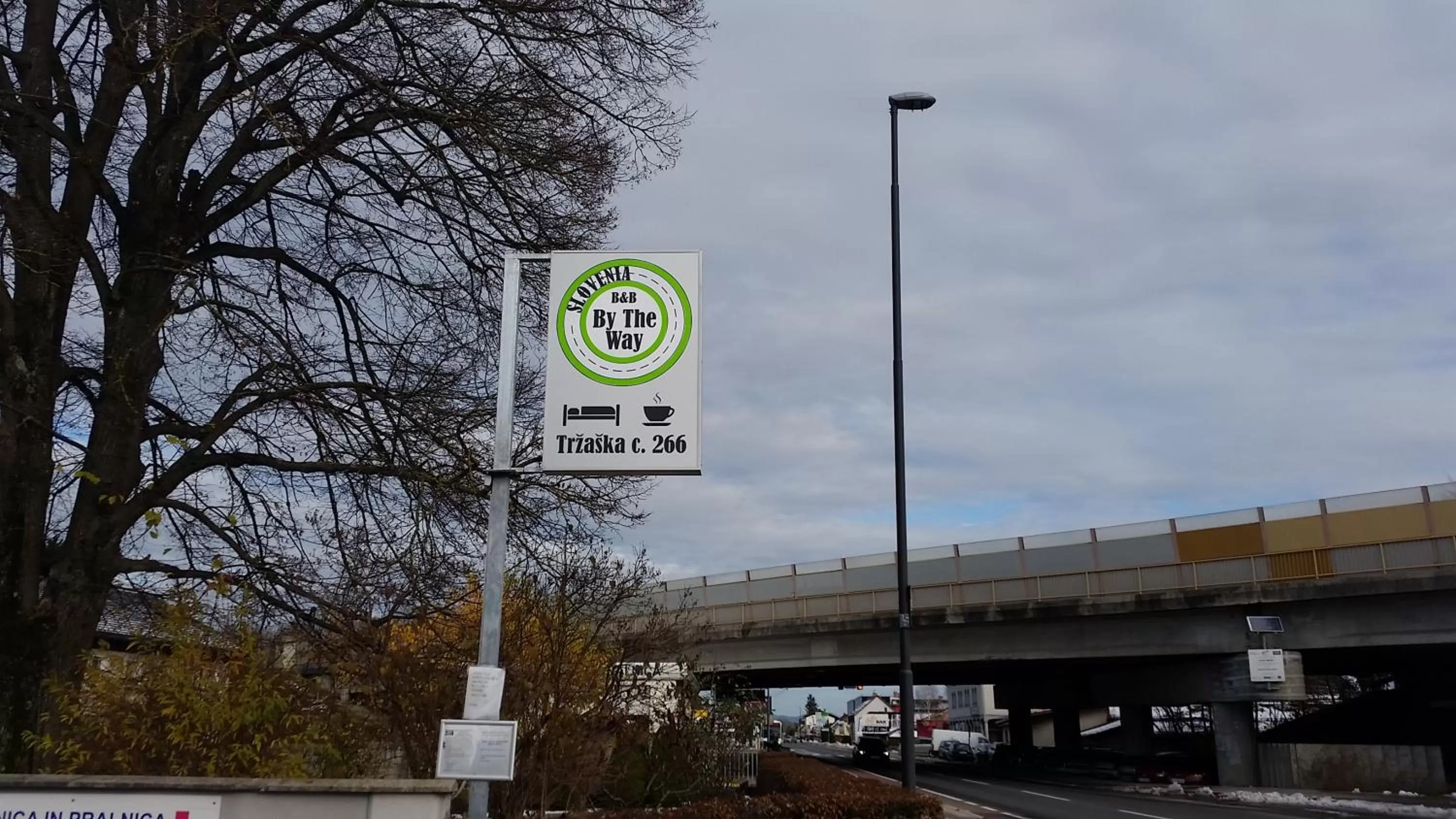 Property logo or sign in B&B By The Way