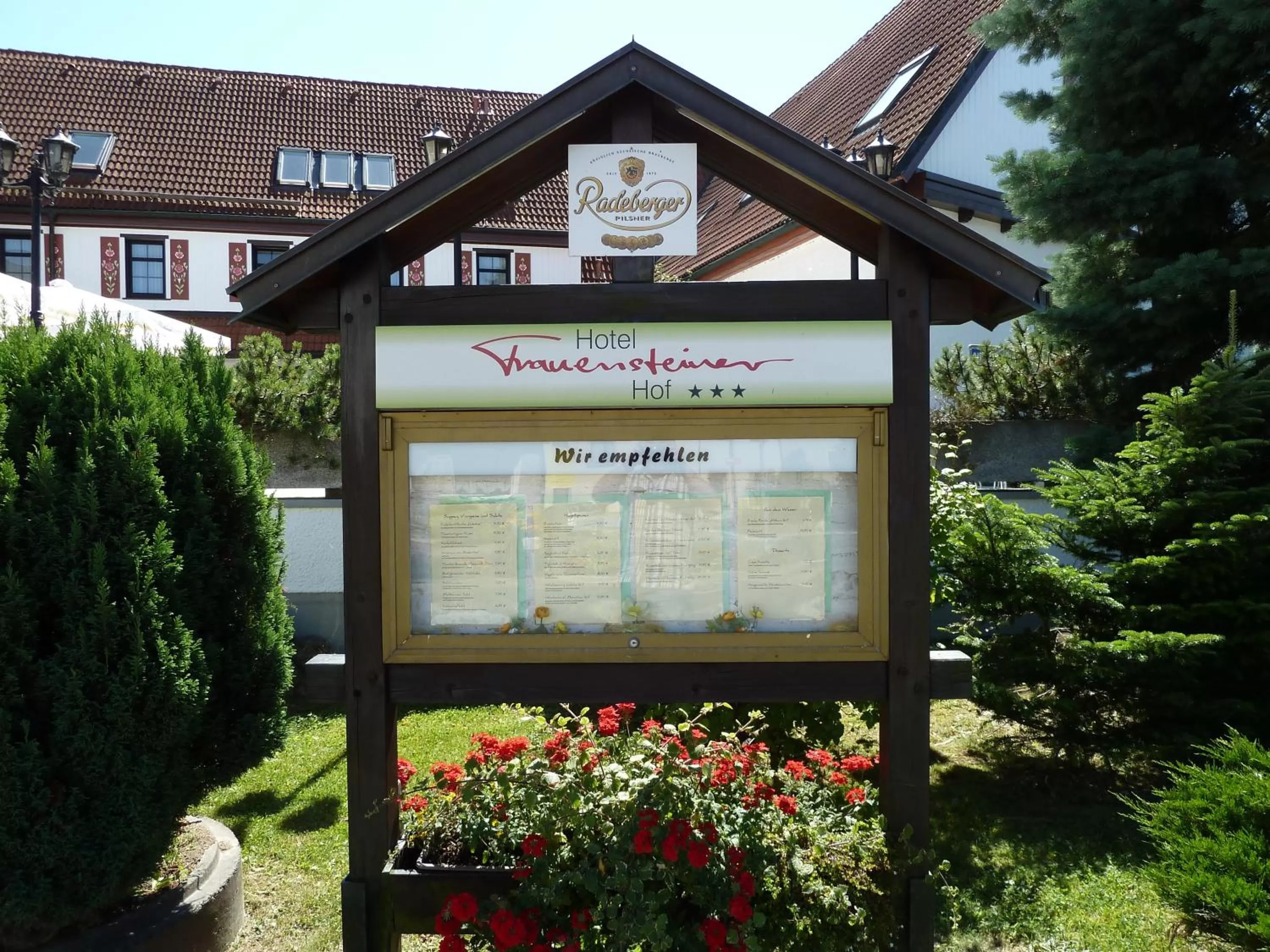 Facade/entrance in Hotel Frauensteiner Hof