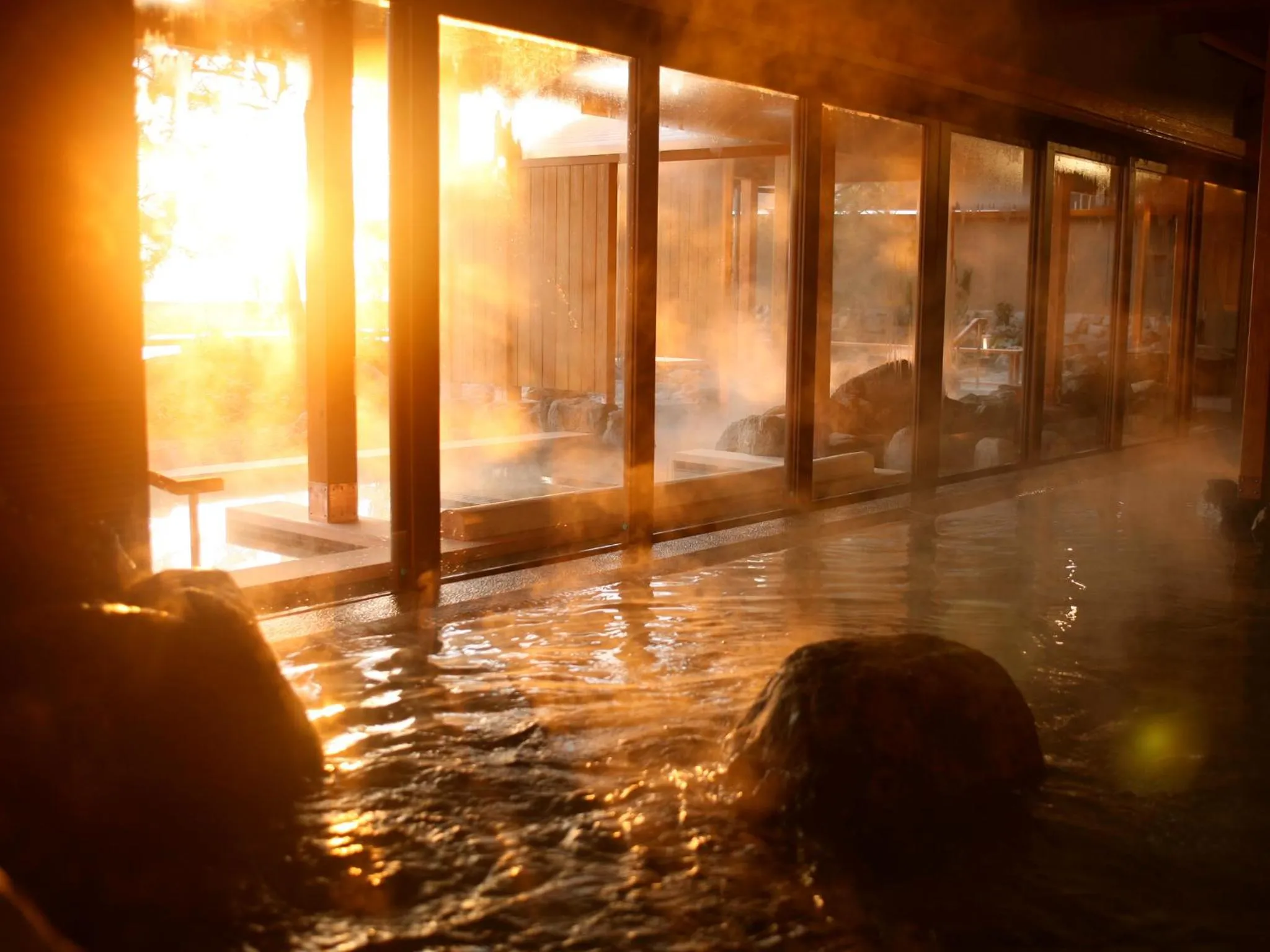 Hot Spring Bath in Hotel New Awaji