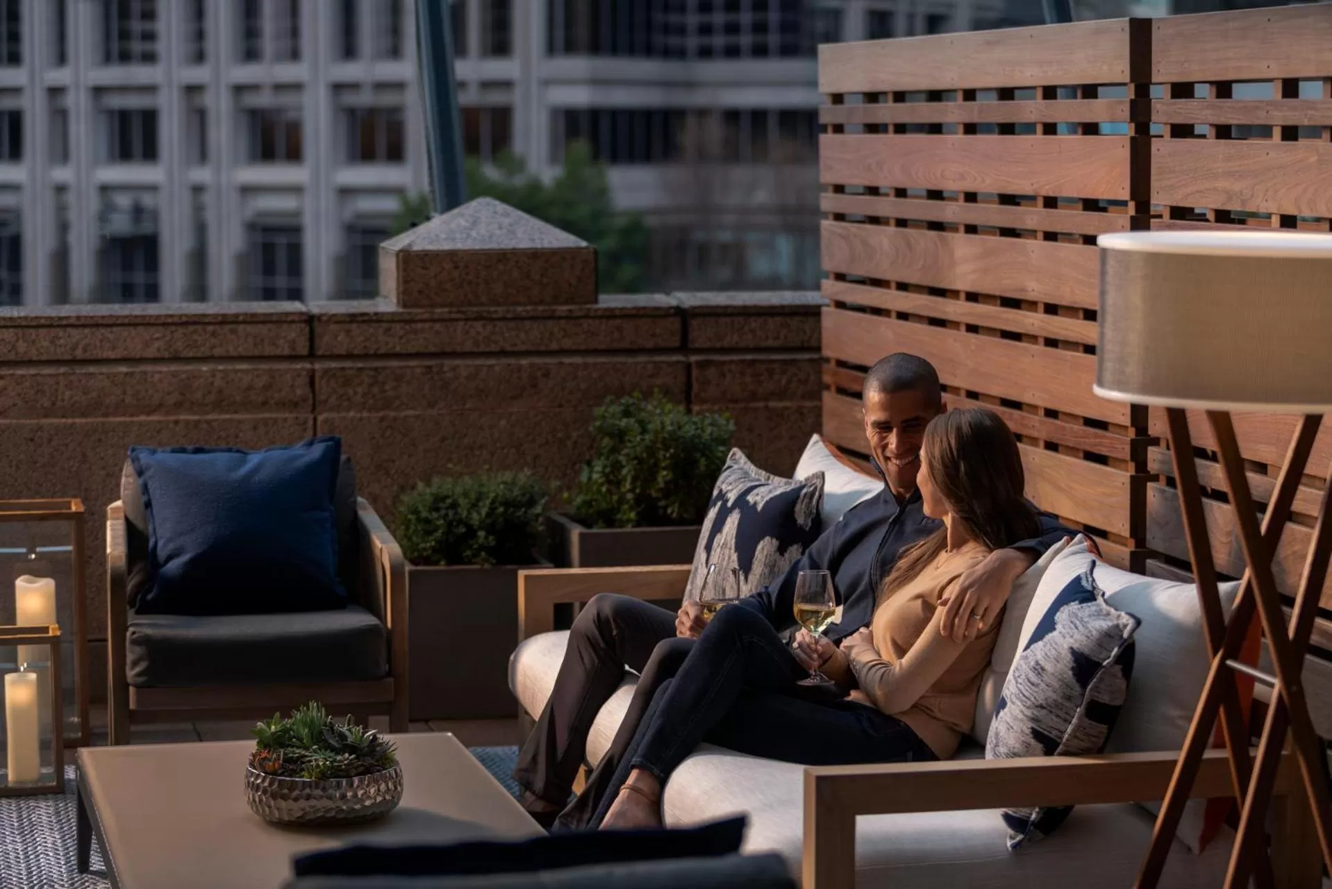 Patio in Four Seasons Hotel Atlanta