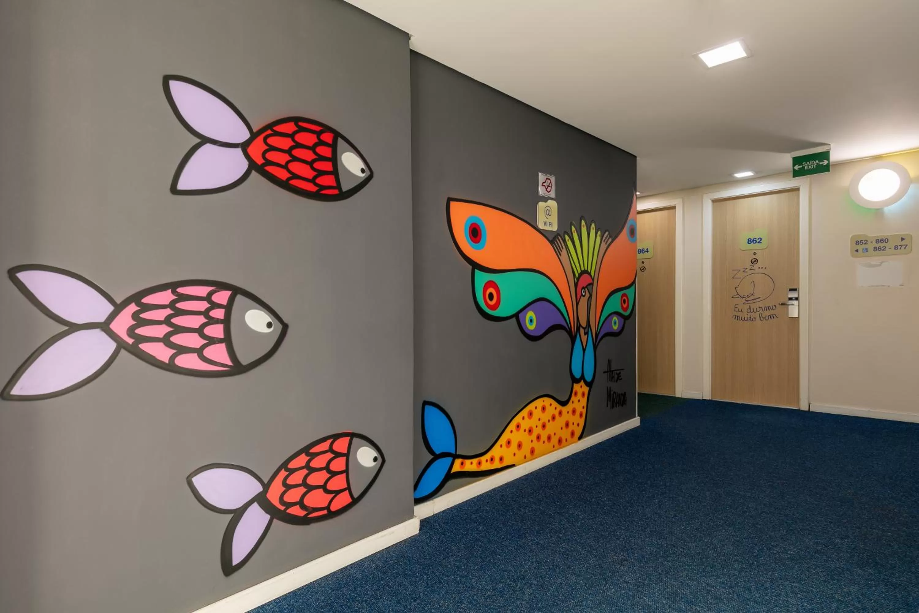 Floor plan in ibis budget BH Afonso Pena Savassi