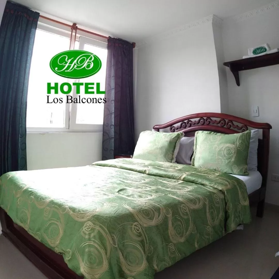 Bed in HOTEL LOS BALCONES