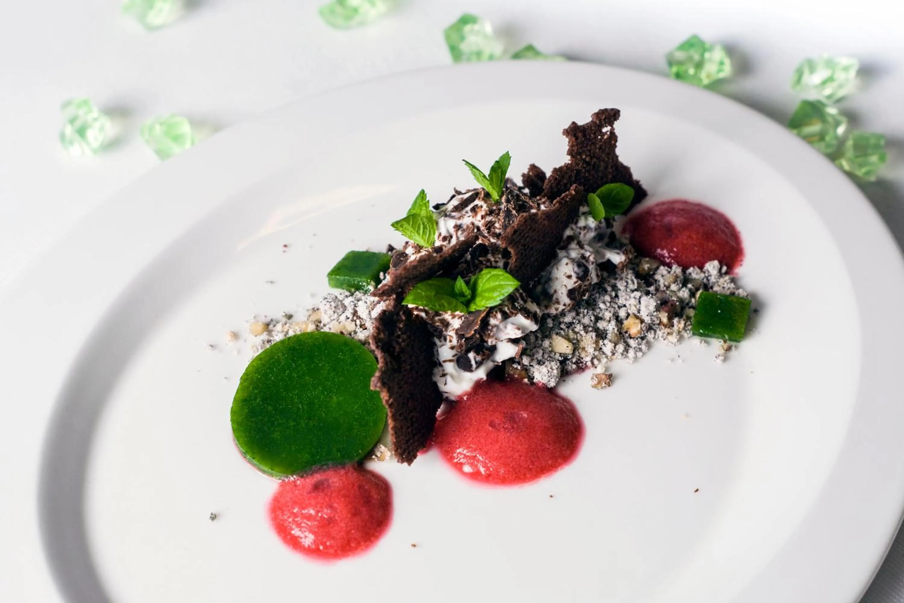 Food close-up in M Hotel