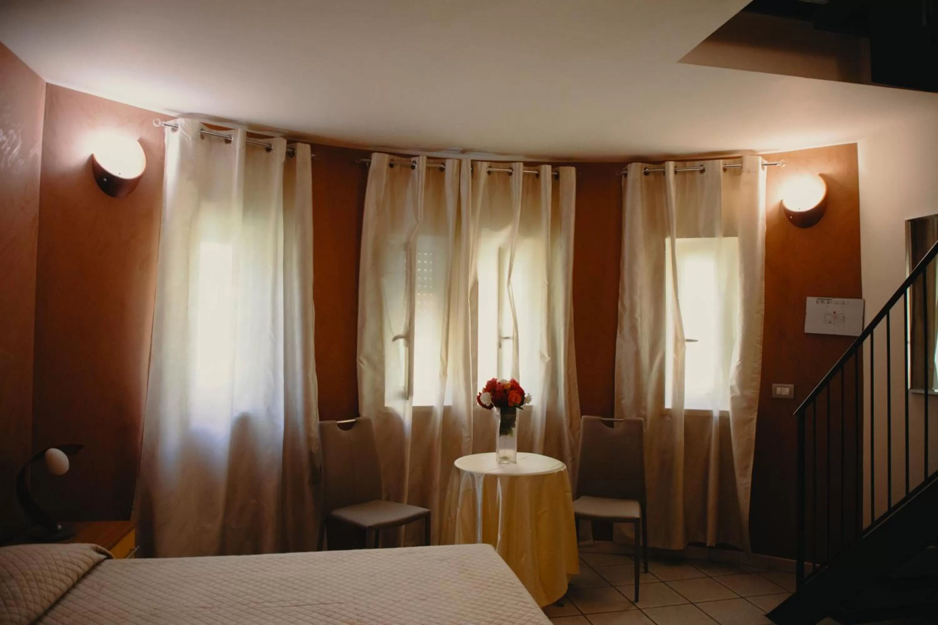 Bed in Halykos Hotel