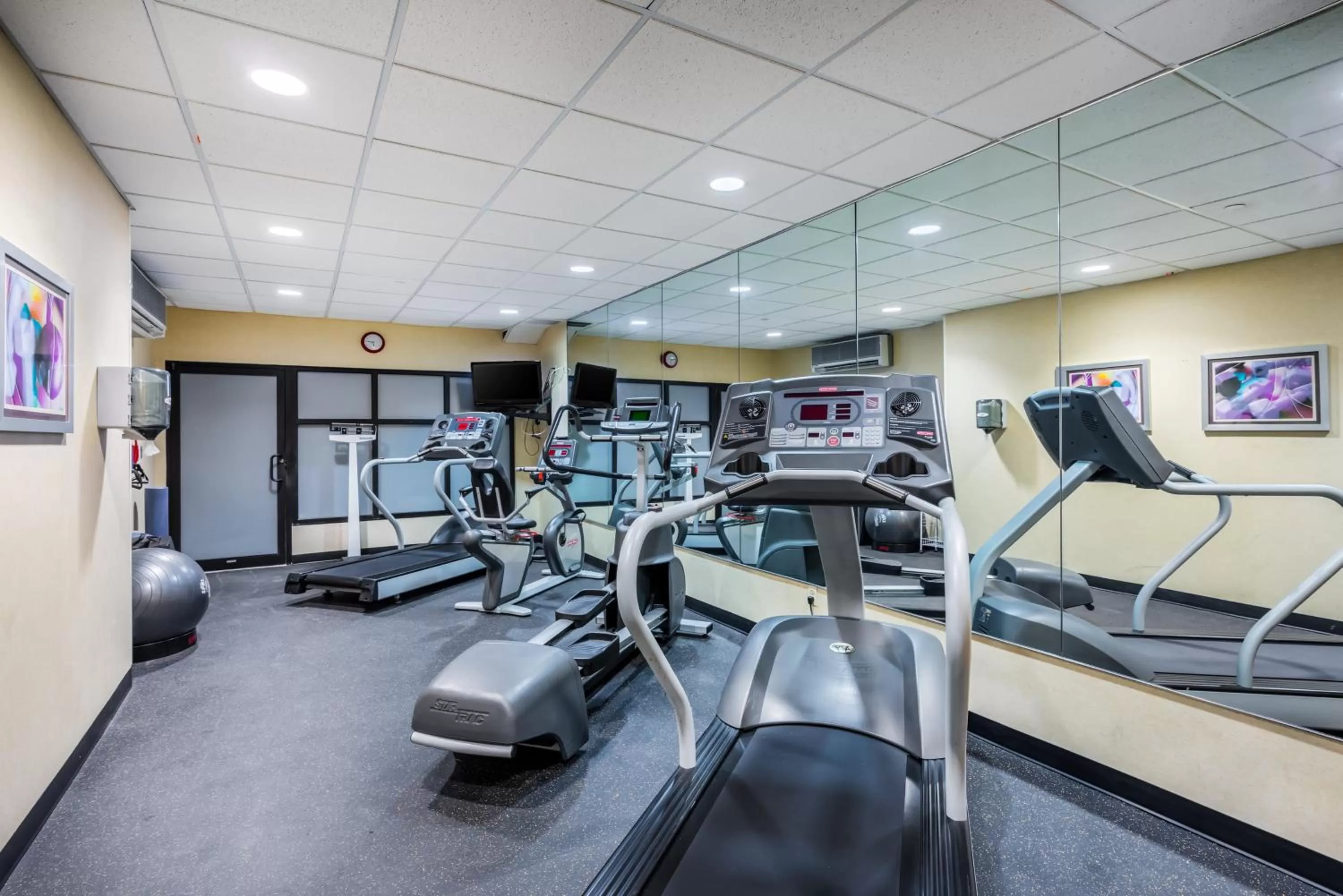 Fitness centre/facilities in Holiday Inn Express Hotel & Suites-North East by IHG