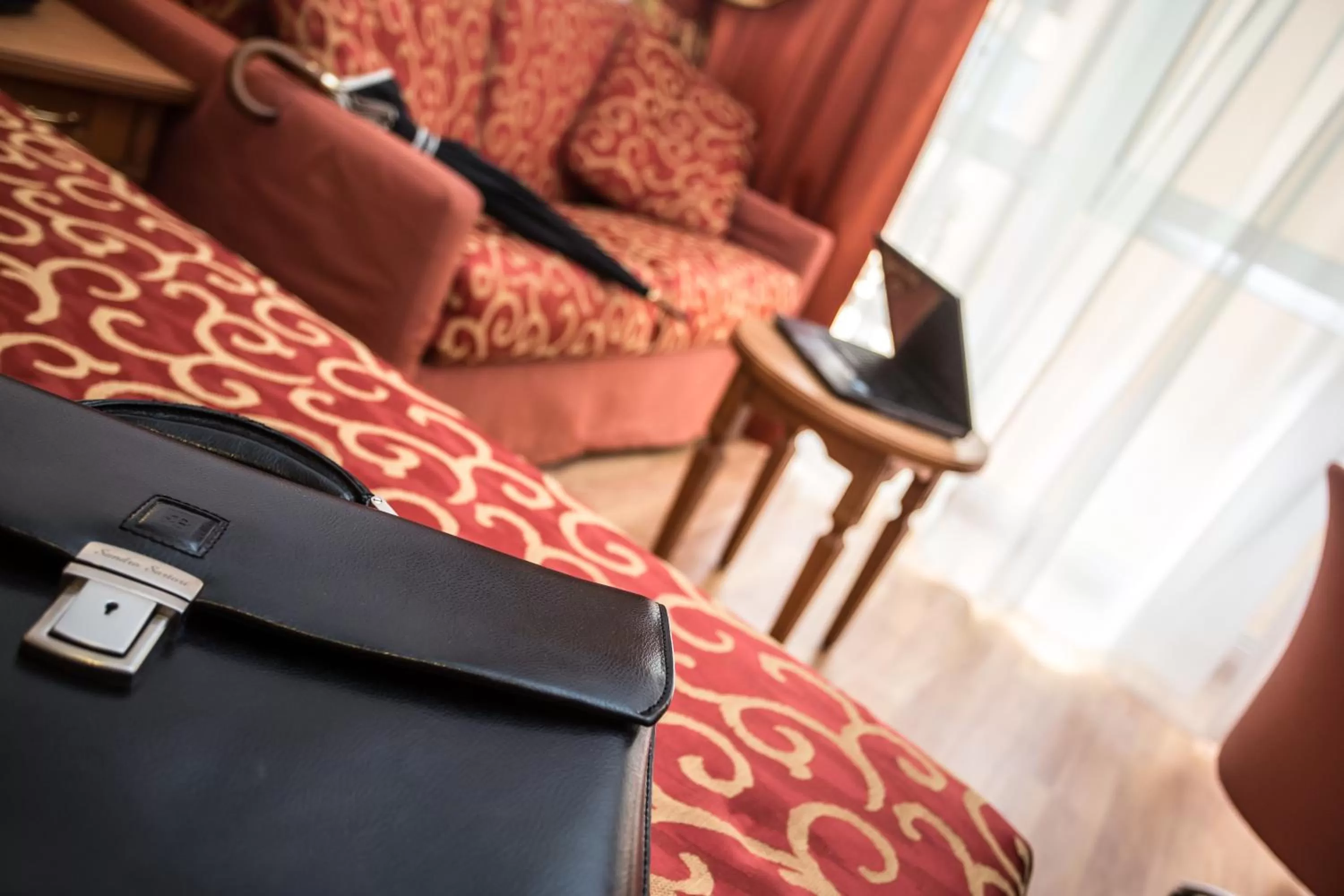 Decorative detail in Sartori's Hotel